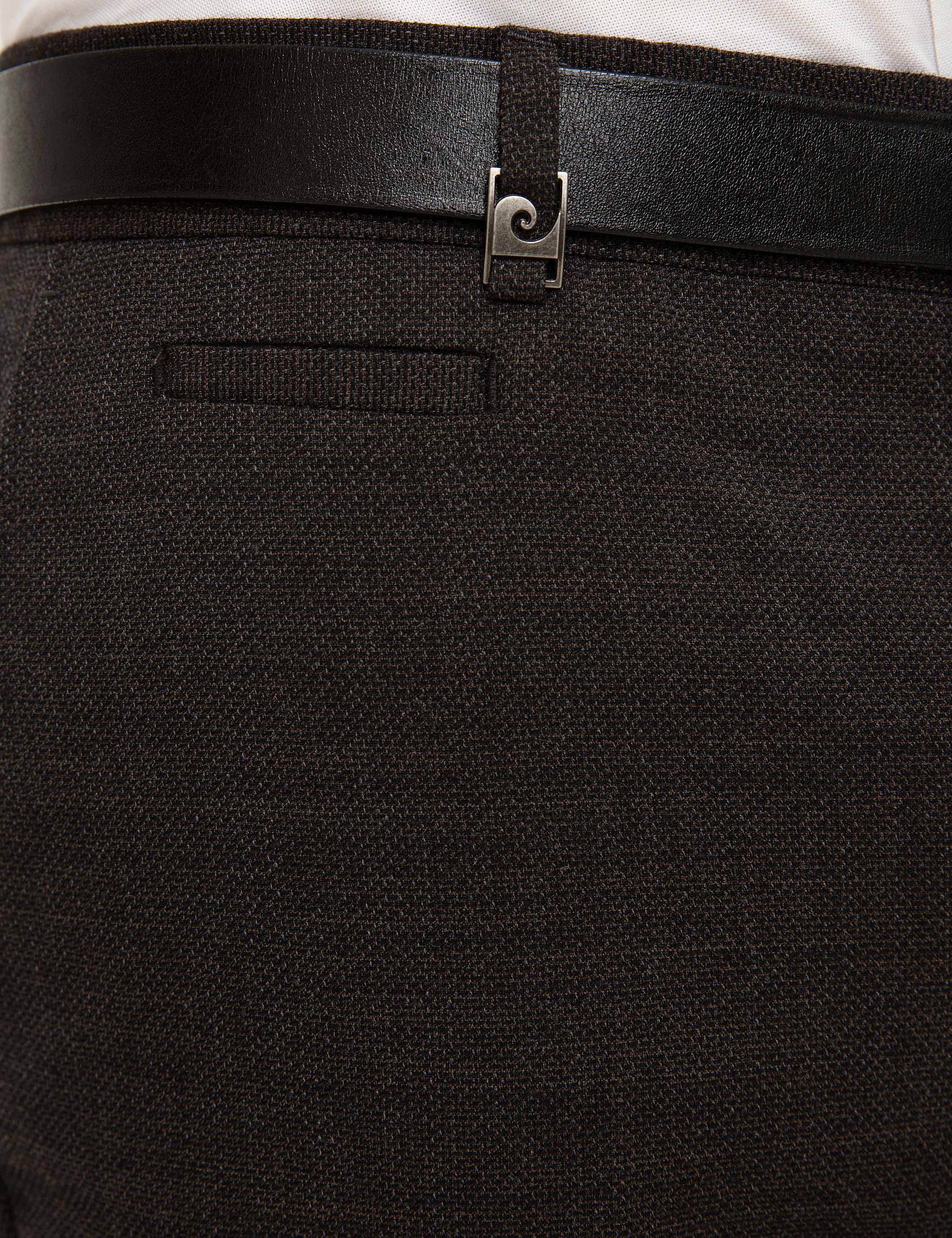 Kahverengi Ex. Slim Fit Kumaş Pantolon
