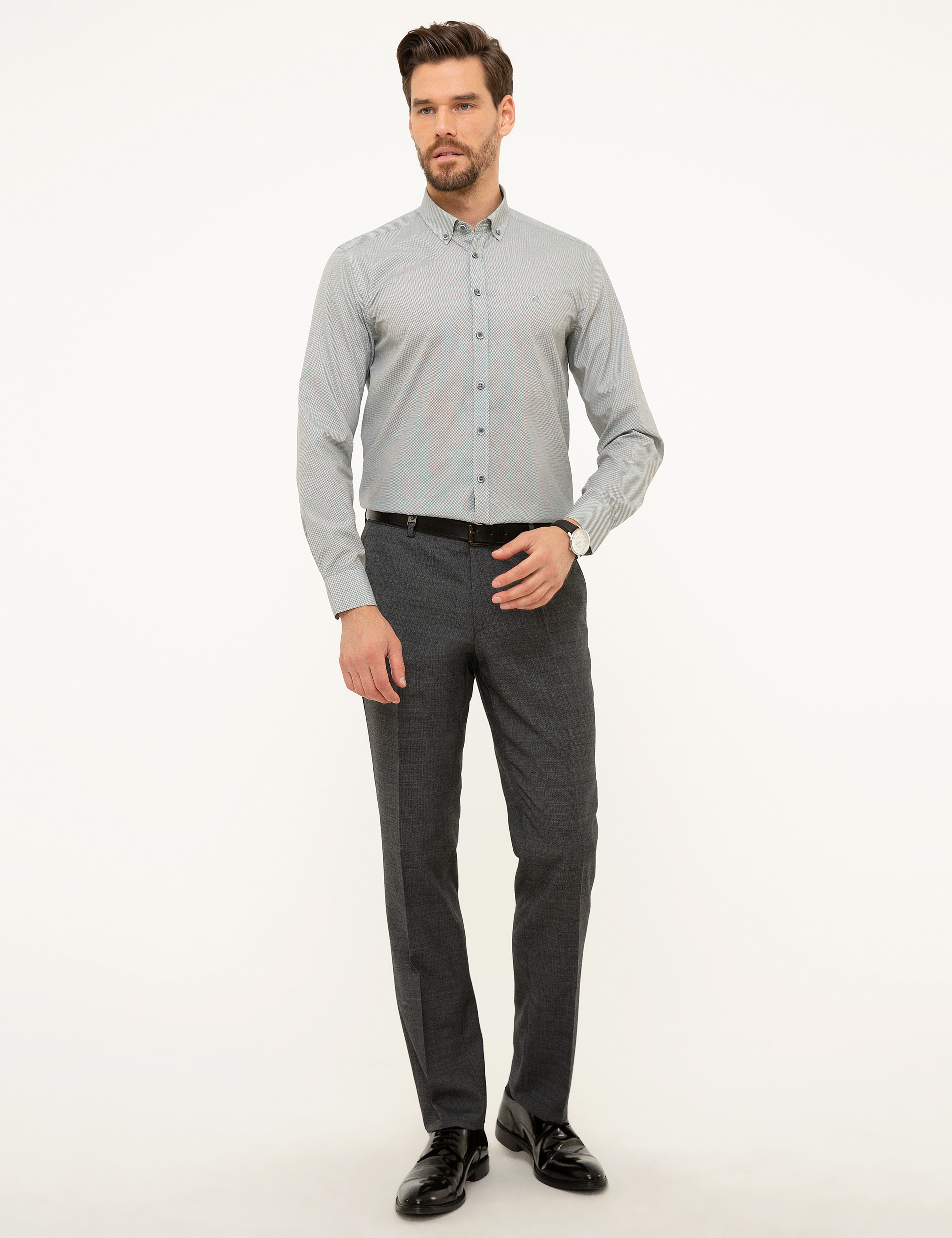 Füme Slim Fit Pantolon - Image 1