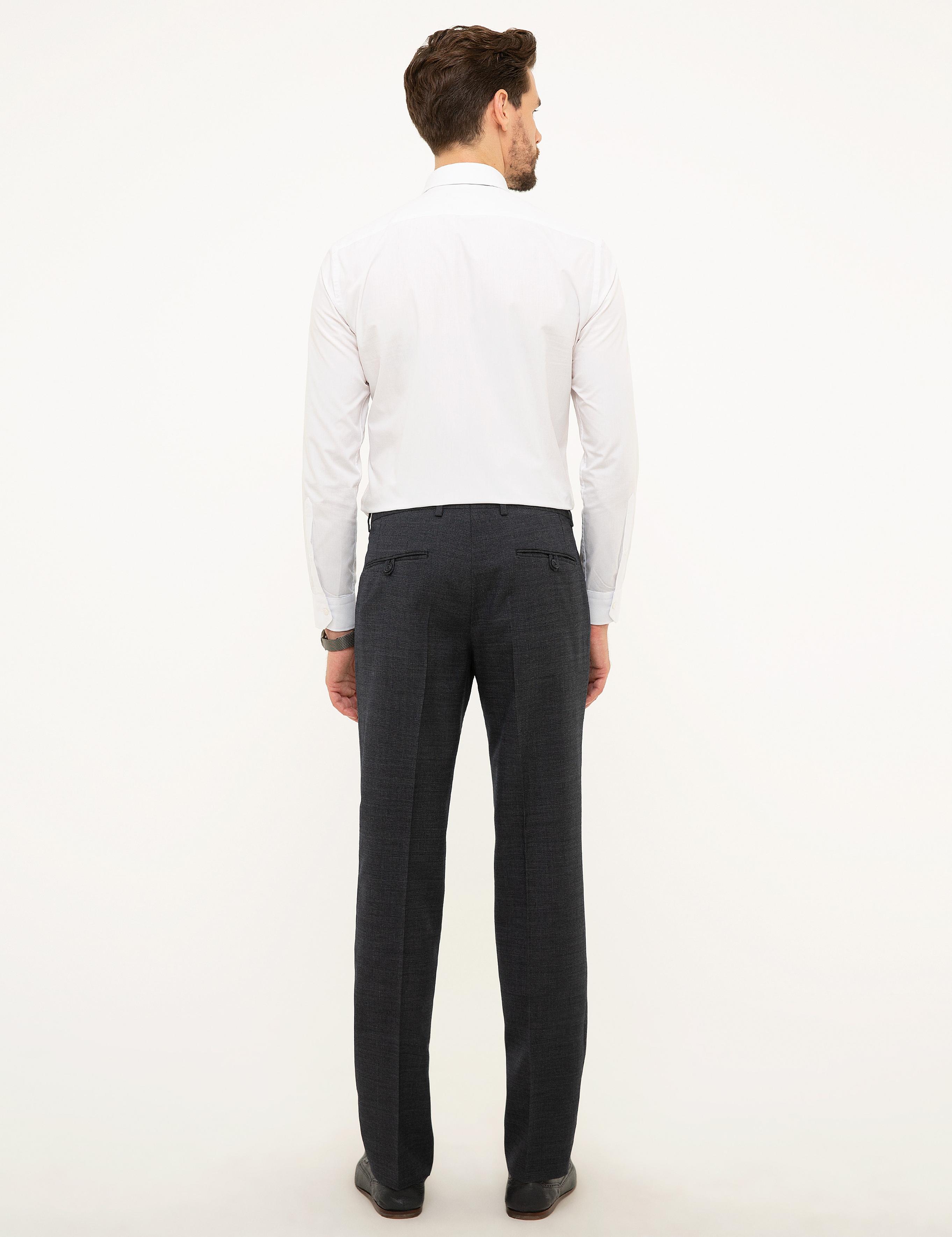 Lacivert Slim Fit Pantolon
