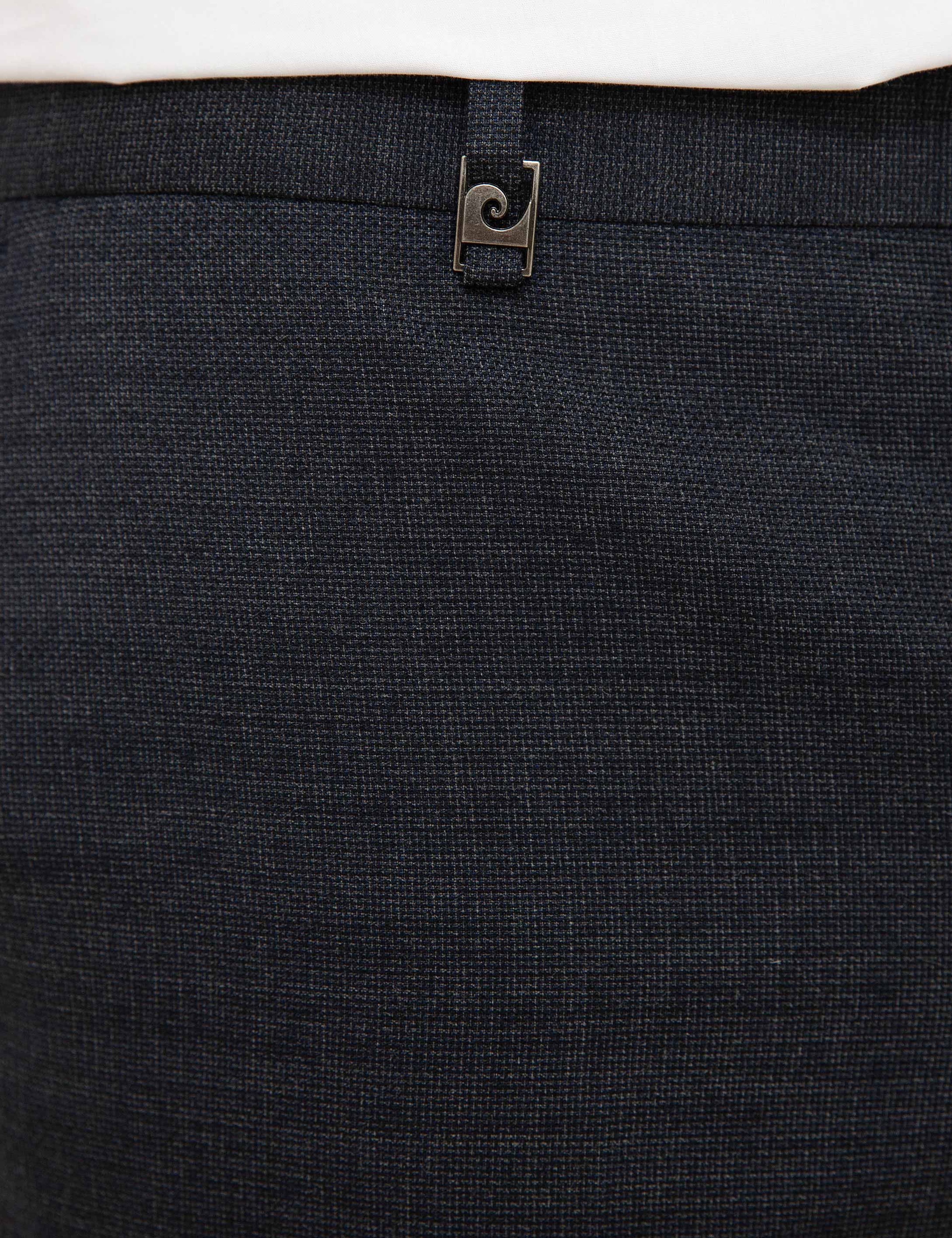 Lacivert Slim Fit Pantolon - Image 4