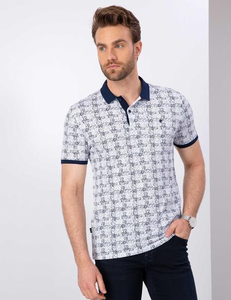 Lacivert Slim Fit Polo Yaka T-Shirt - 50210711003