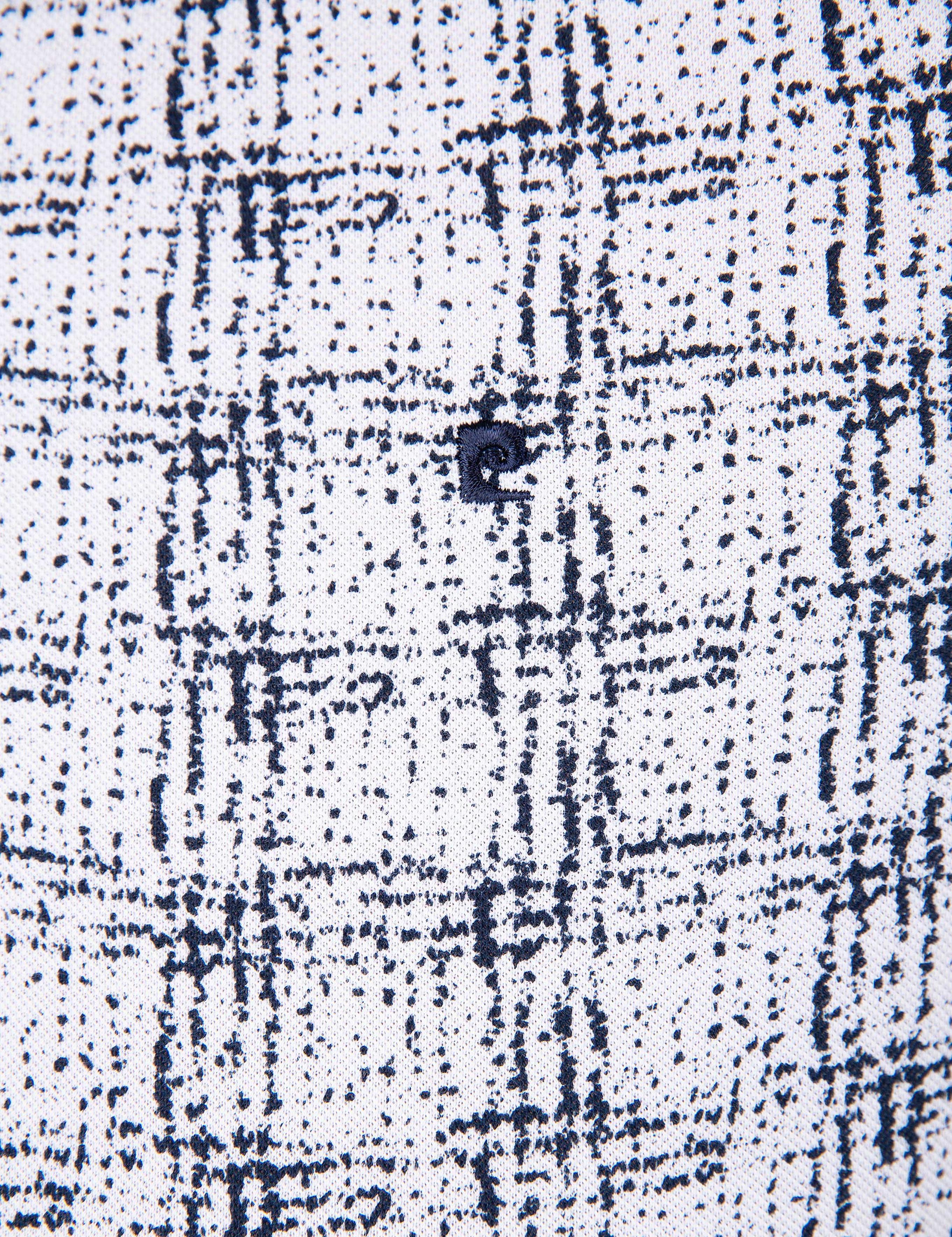 Lacivert Slim Fit Polo Yaka T-Shirt