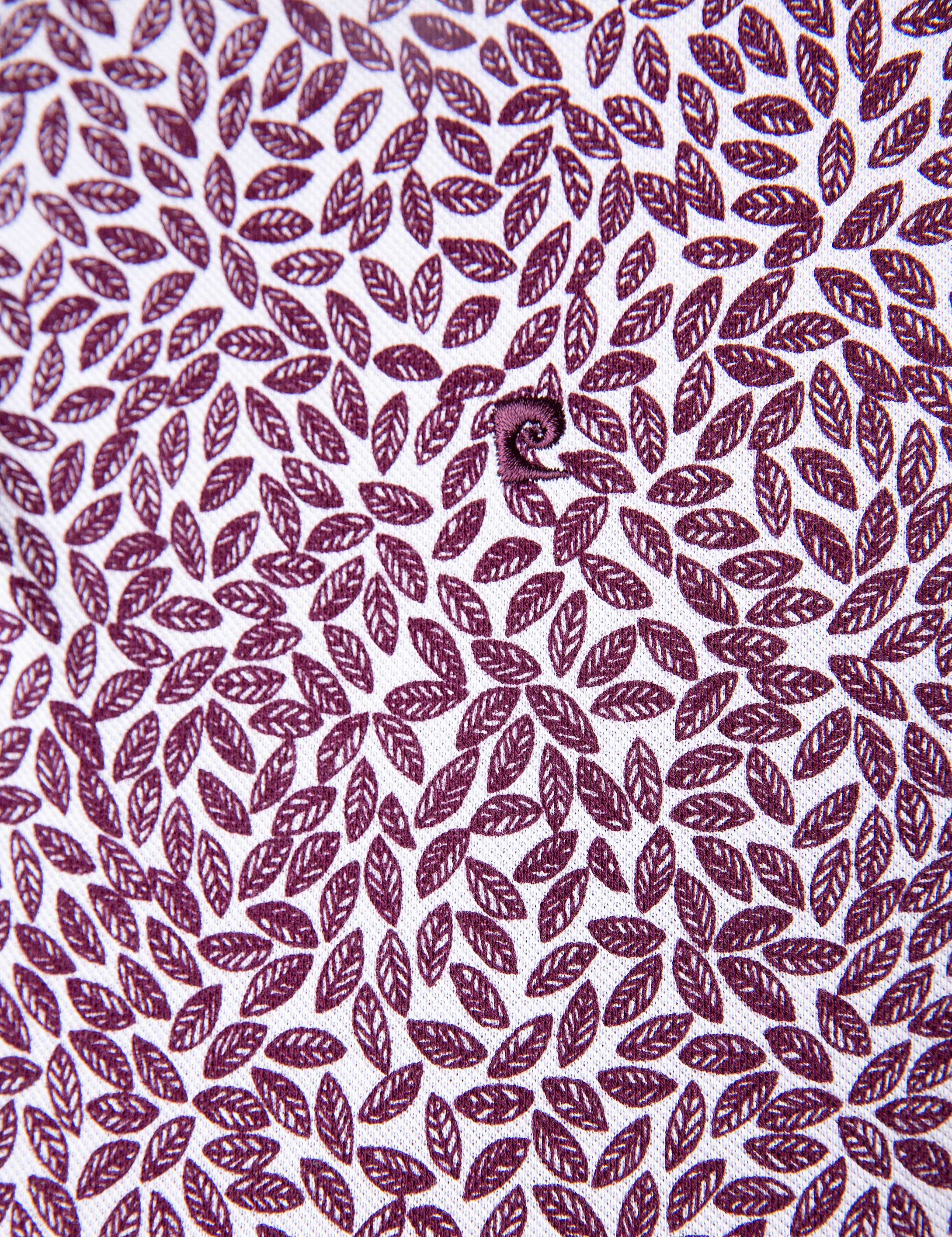 Bordo Slim Fit Tişört - Image 5