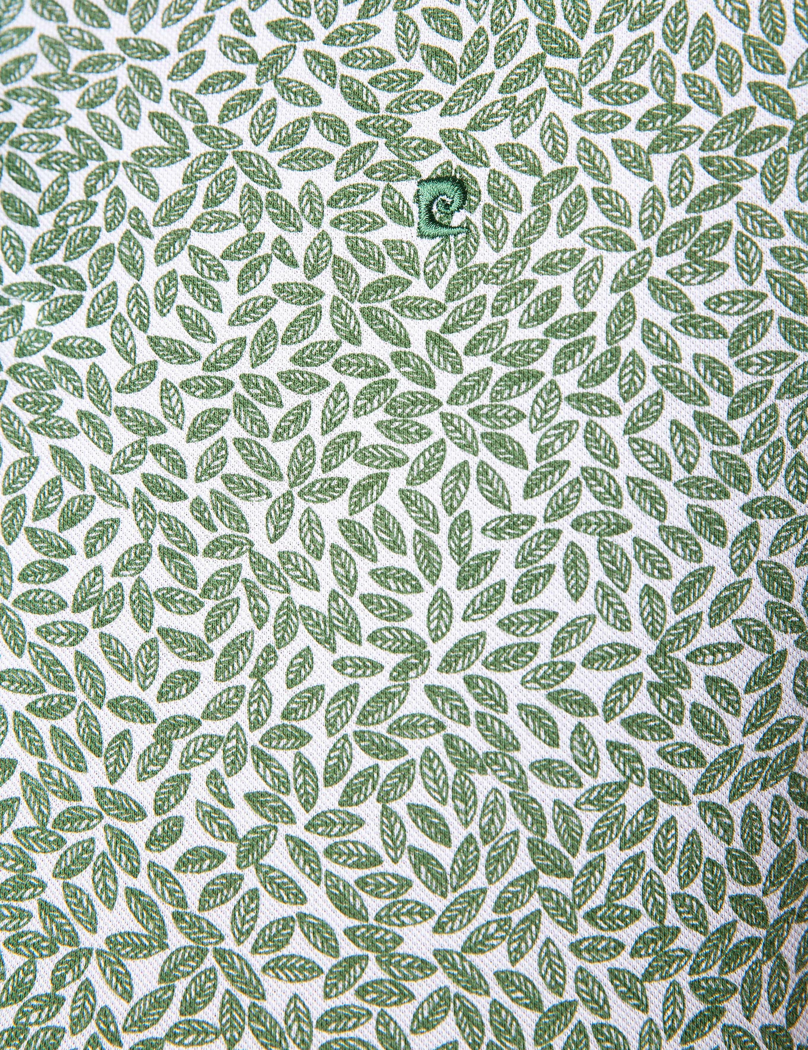 Yeşil Slim Fit Polo Yaka T-Shirt