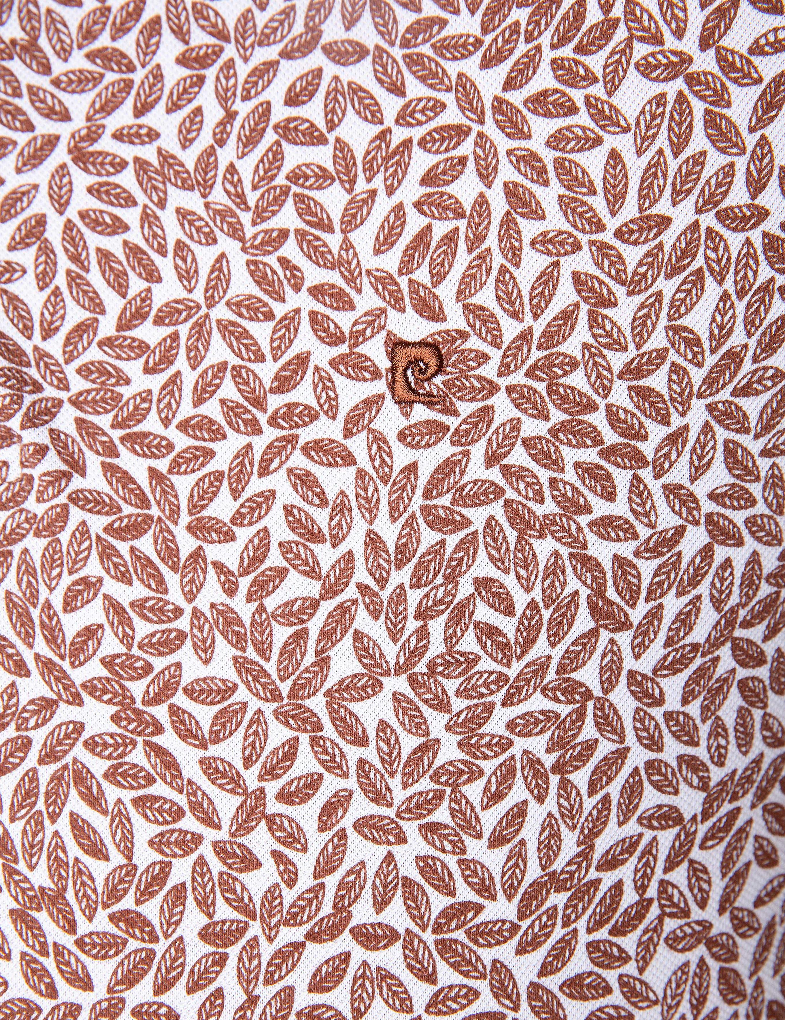 Açık Kahverengi Slim Fit Polo Yaka T-Shirt