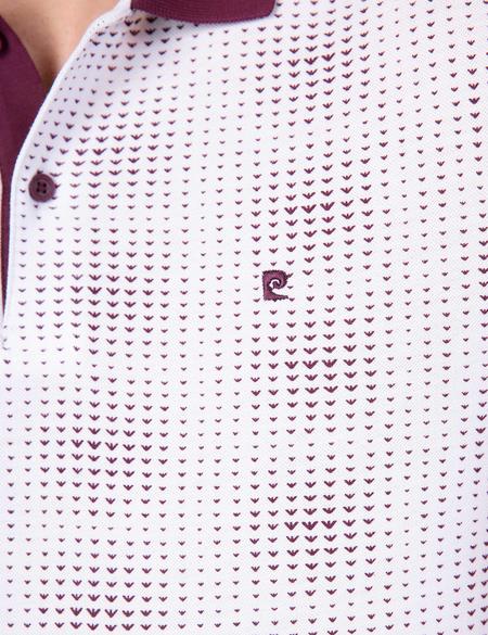 Bordo Slim Fit Polo Yaka T-Shirt - 50210713004