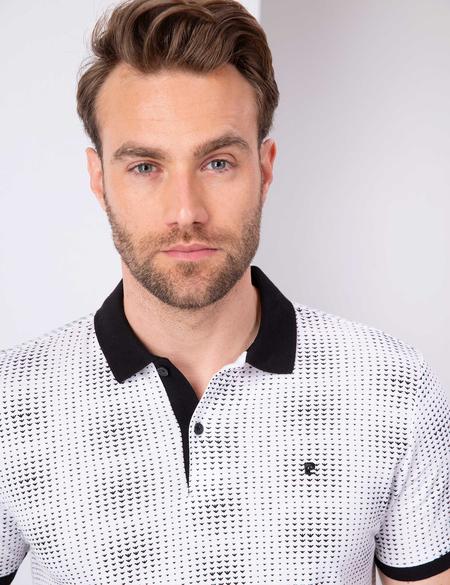 Siyah Slim Fit Polo Yaka T-Shirt - 50210713022