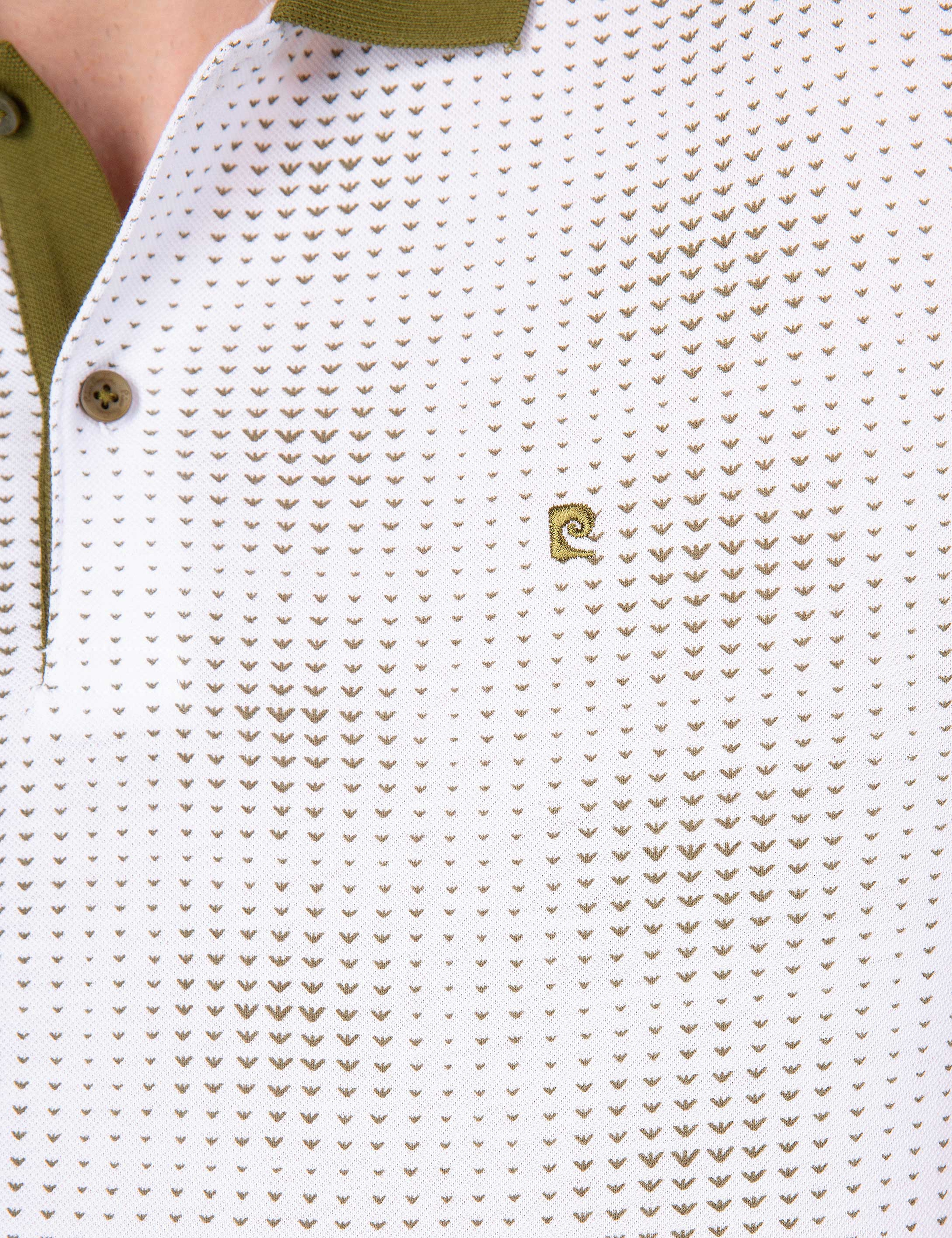 Haki Slim Fit Polo Yaka T-Shirt - Image 5