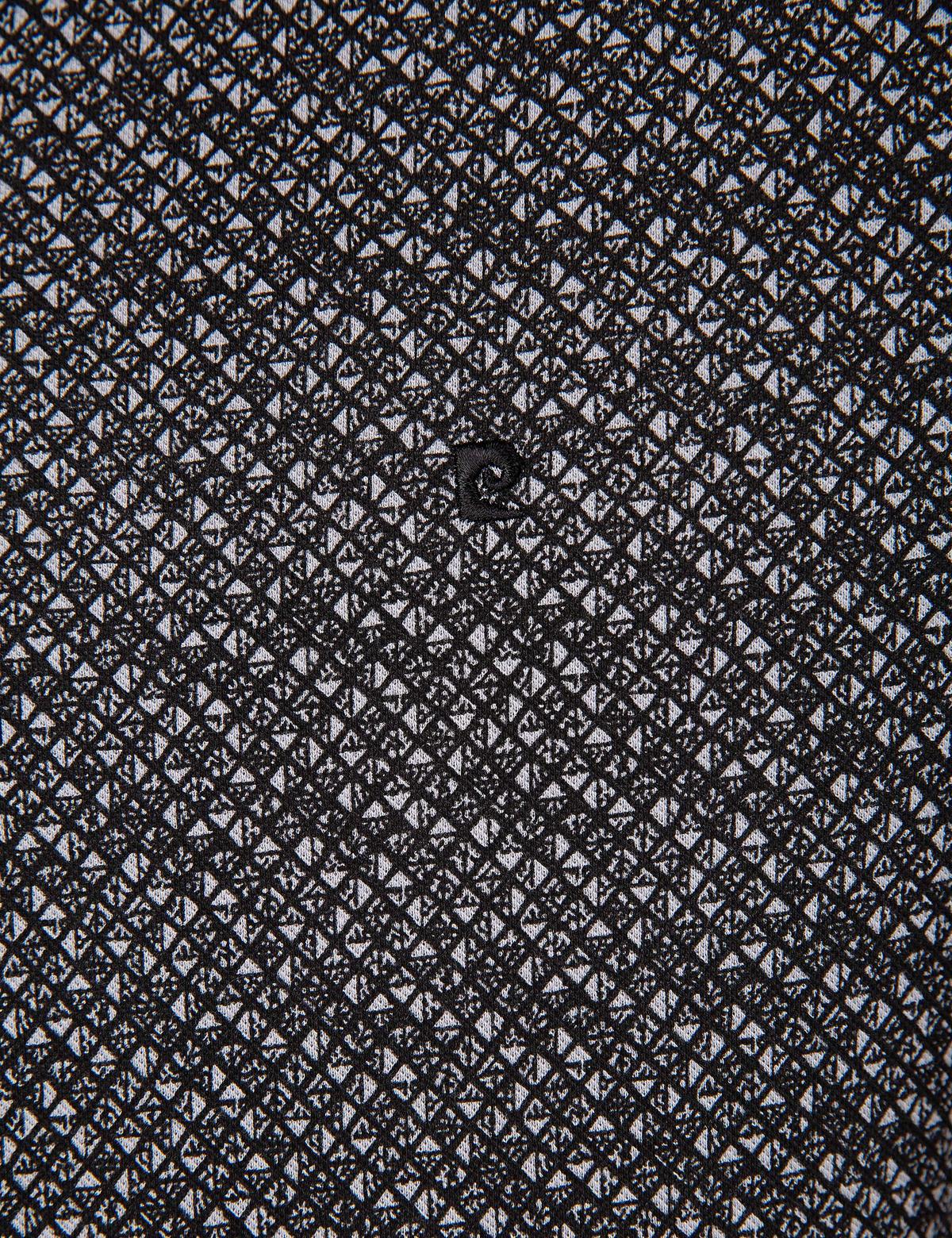 Siyah Slim Fit Polo Yaka T-Shirt - 50210718021