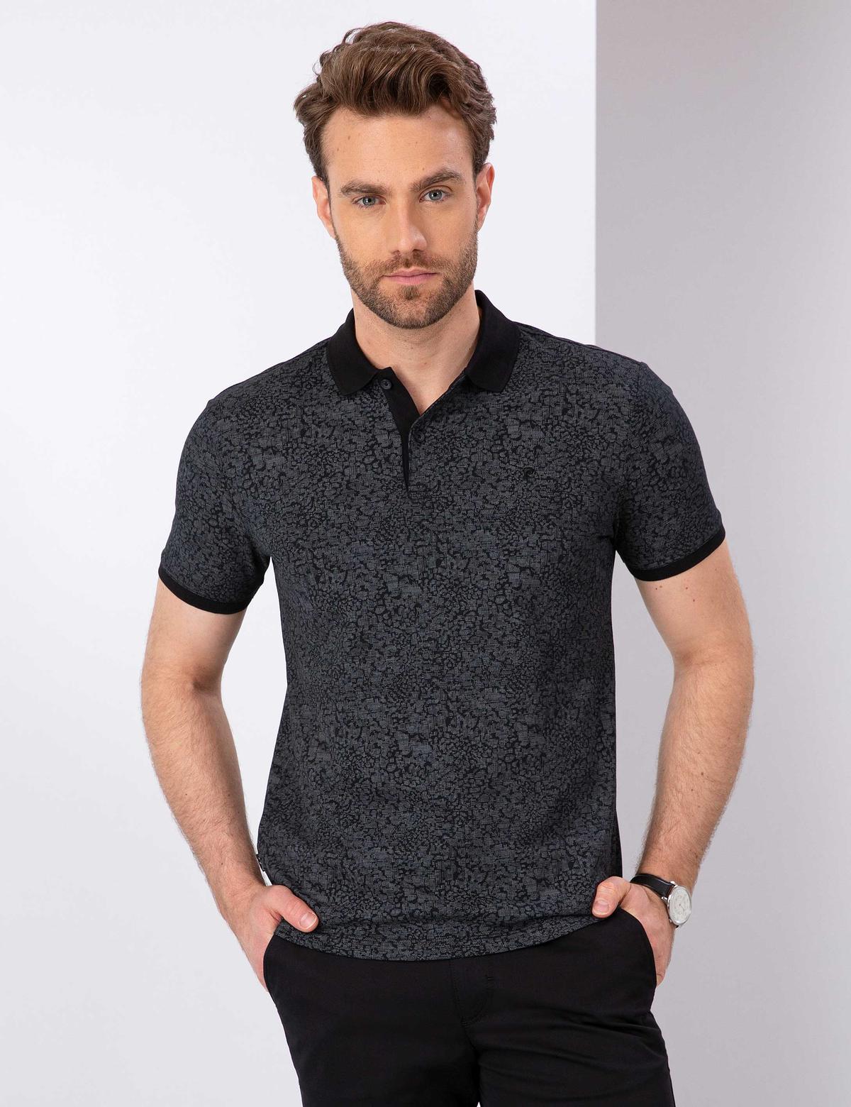 Siyah Slim Fit Tişört