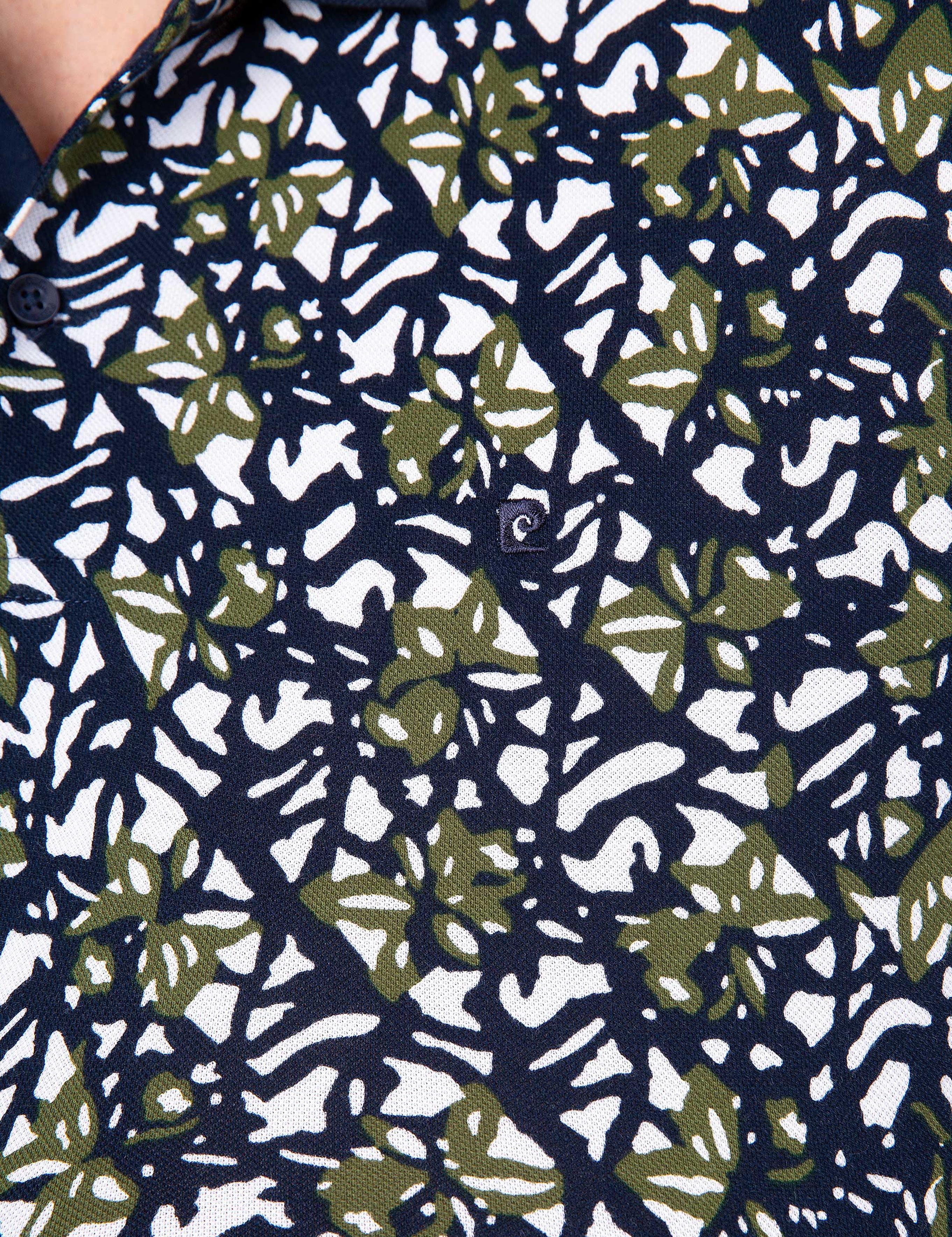 Lacivert Slim Fit Polo Yaka T-Shirt