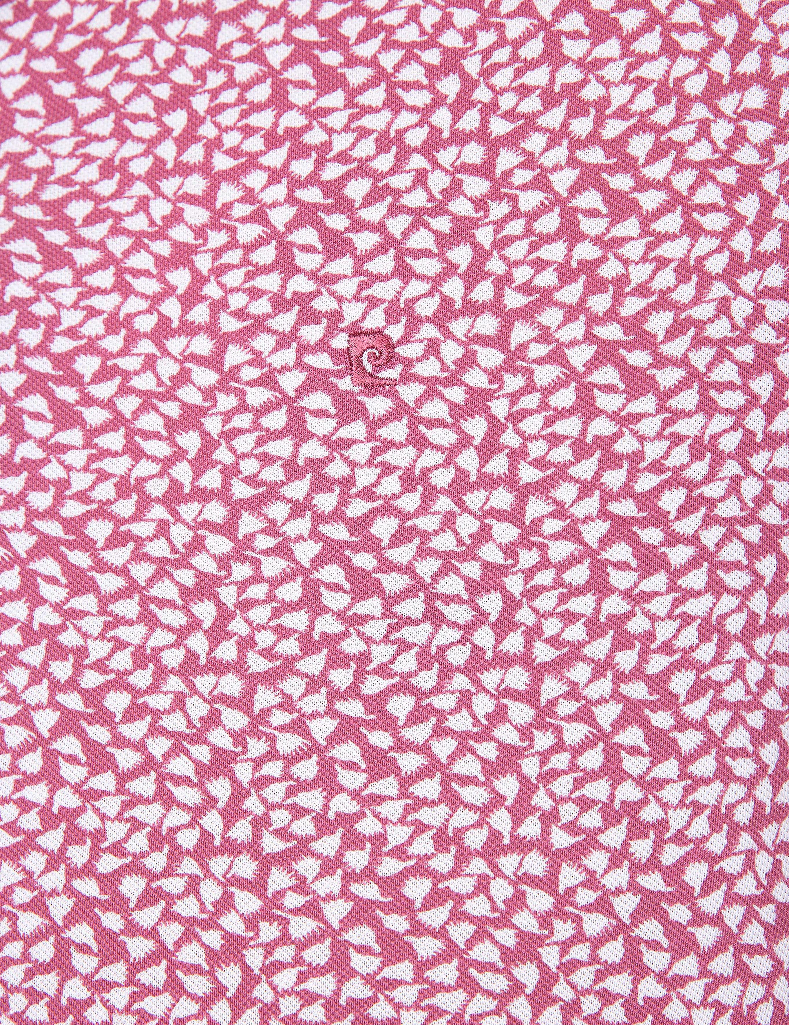 Pembe Slim Fit Polo Yaka T-Shirt