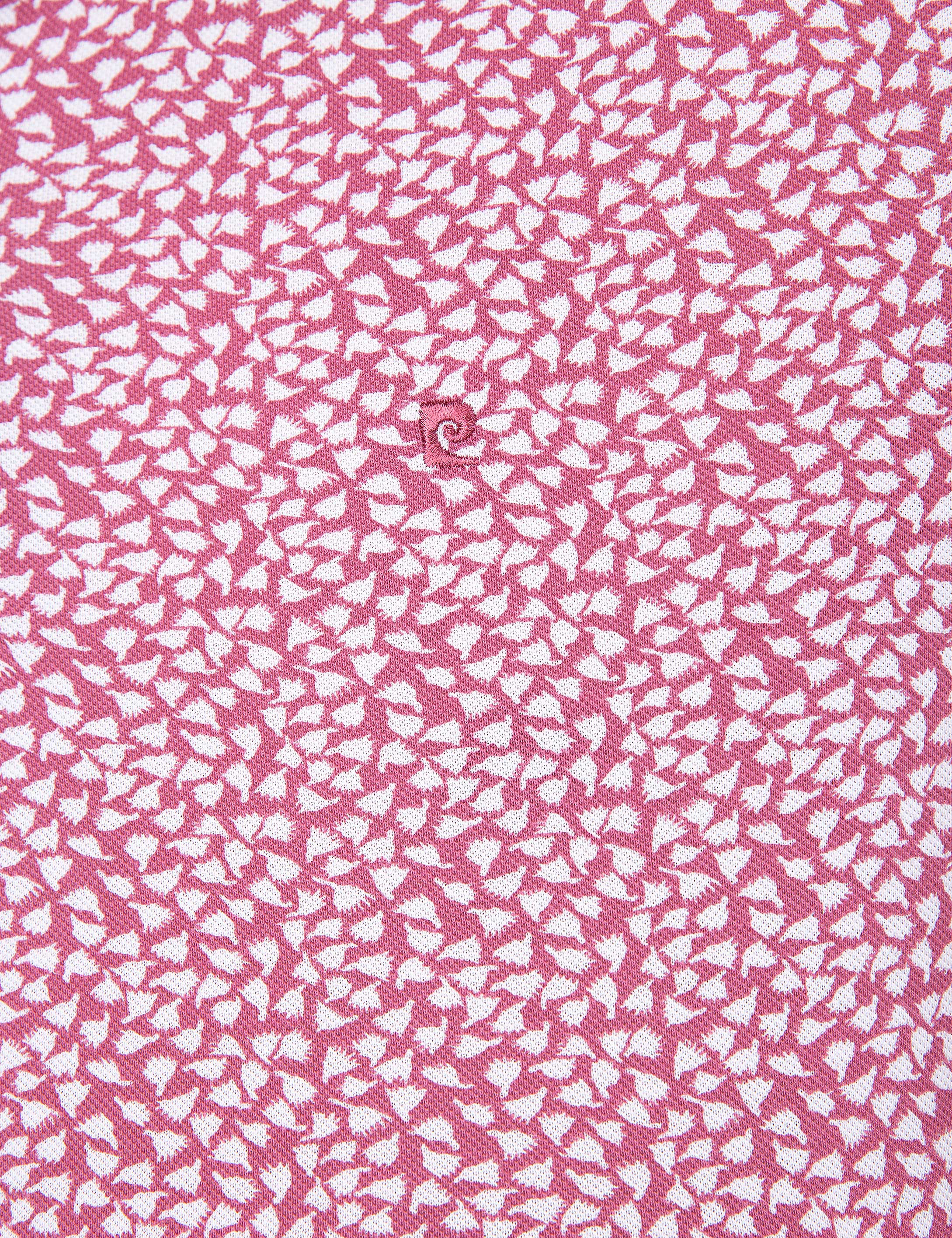 Pembe Slim Fit Polo Yaka T-Shirt
