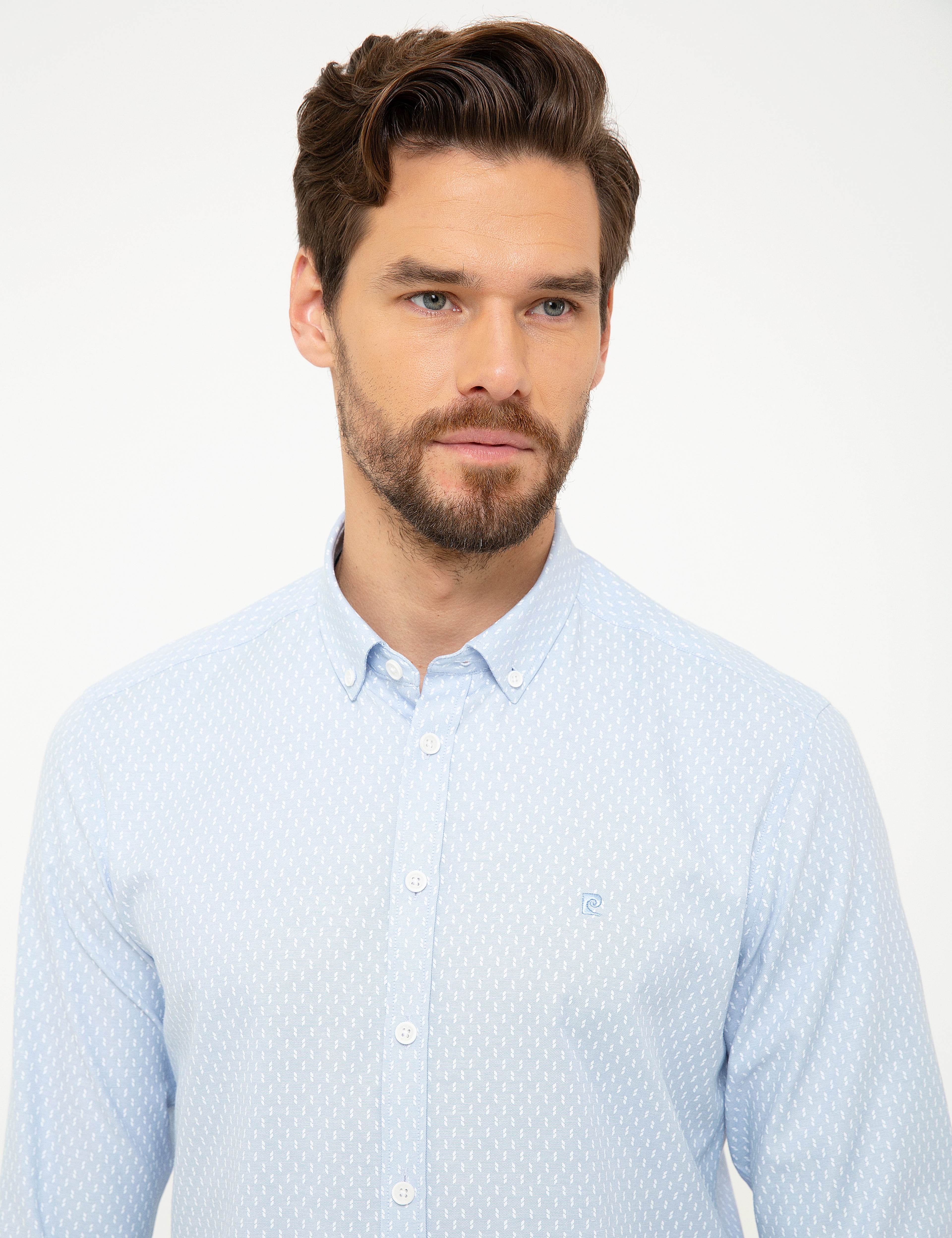 Açık Mavi Slim Fit Gömlek