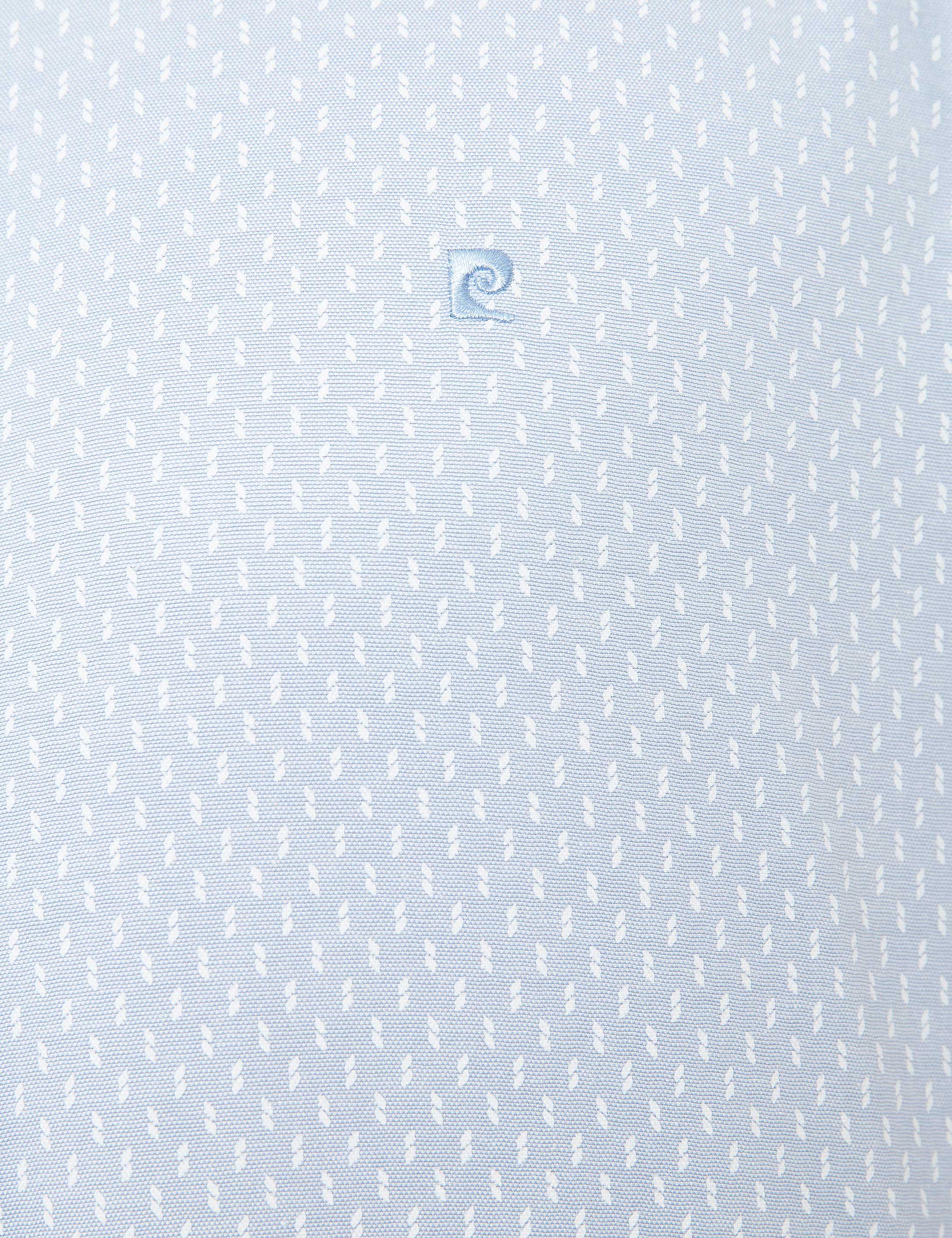 Açık Mavi Slim Fit Gömlek - Image 5