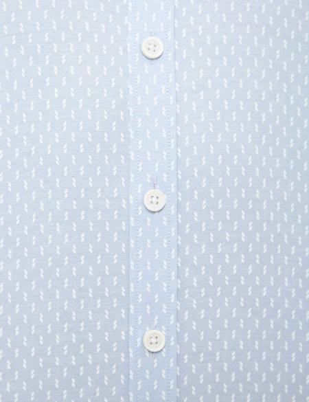 Açık Mavi Slim Fit Gömlek - 50211171008