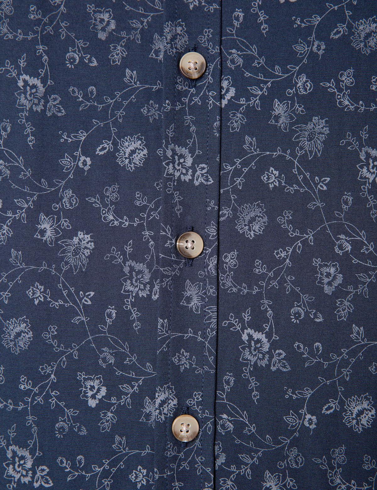 Lacivert Slim Fit Gömlek - 50211172005