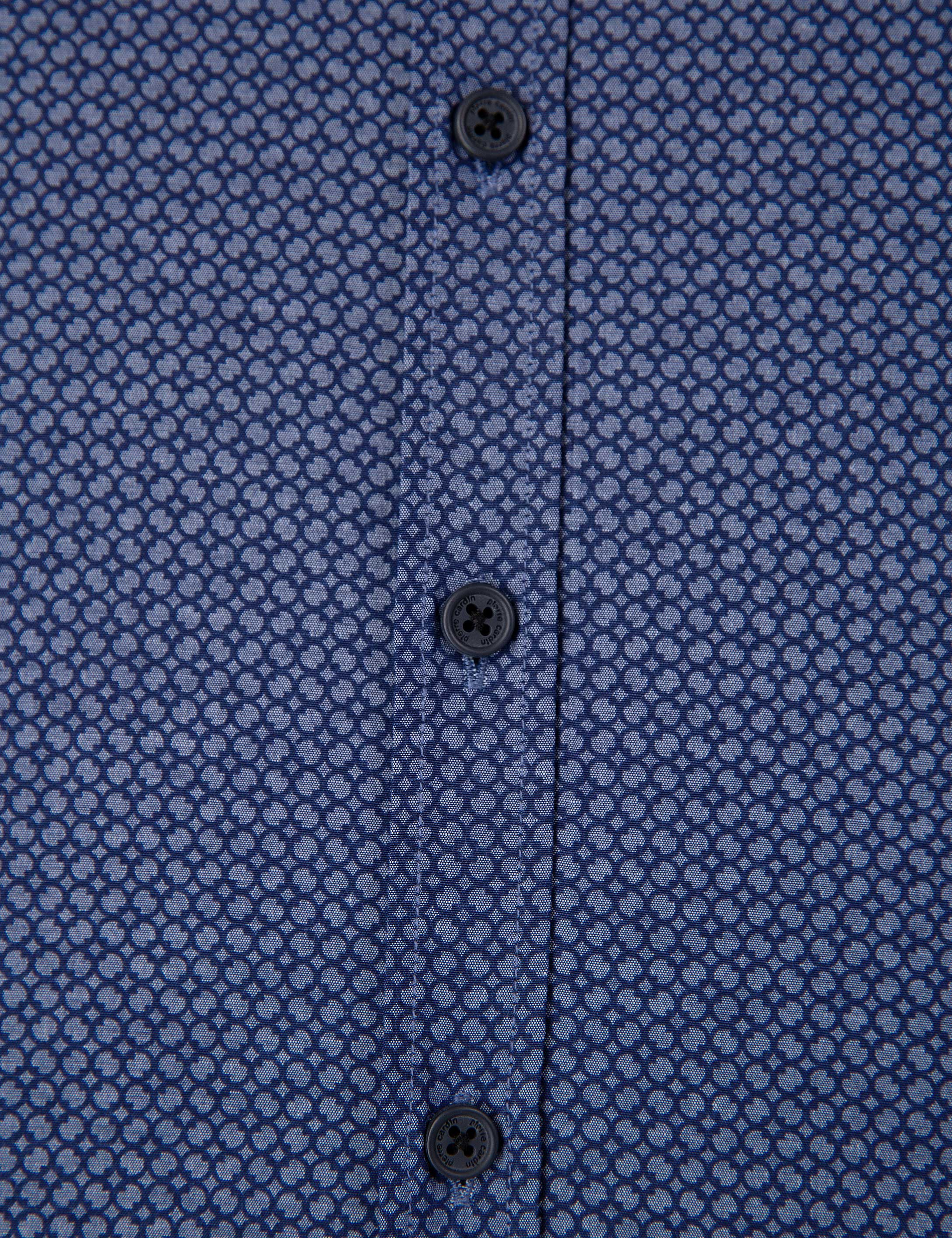 Lacivert Slim Fit Gömlek