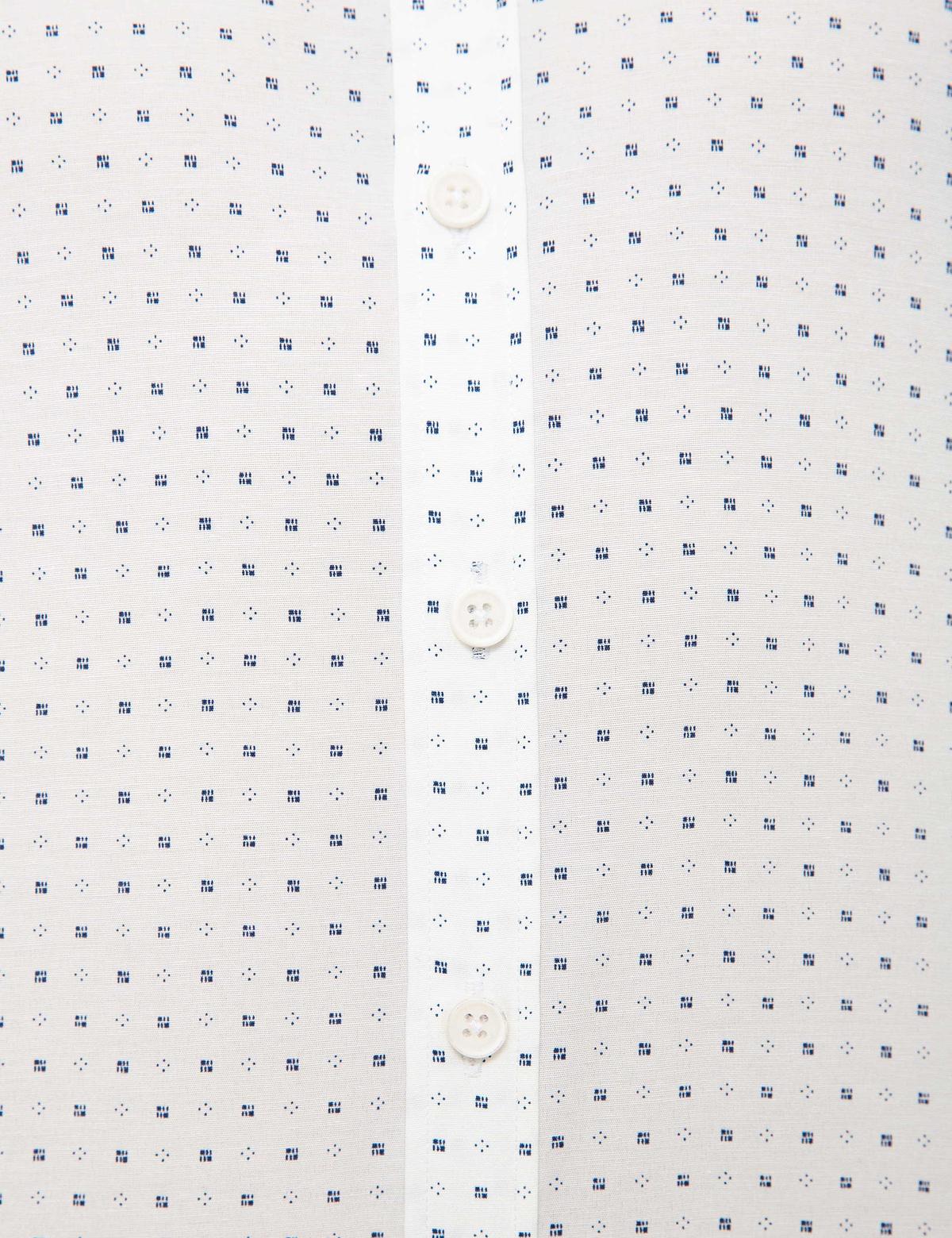 Lacivert Slim Fit Gömlek - 50211175012