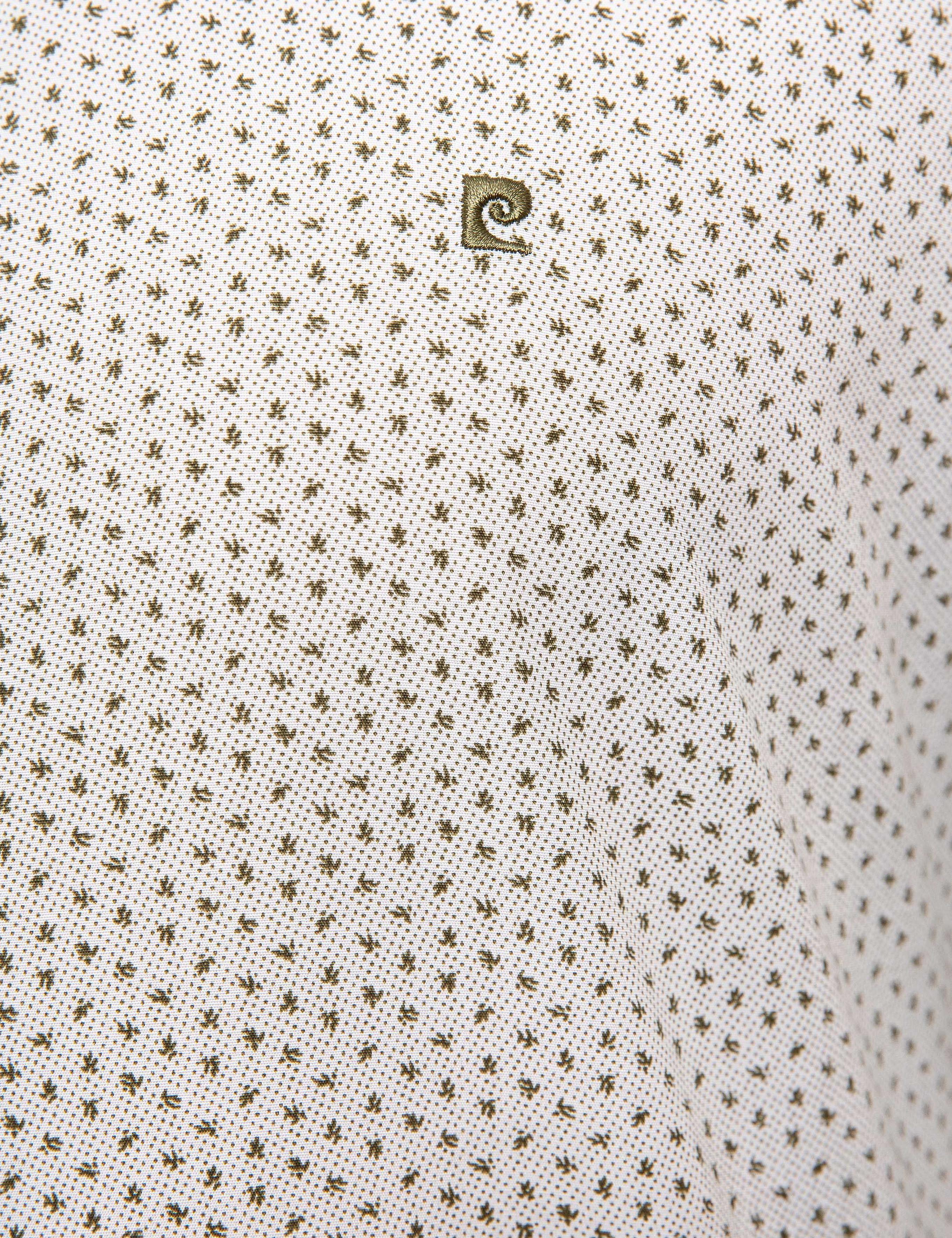 Haki Slim Fit Uzun Kollu Gömlek