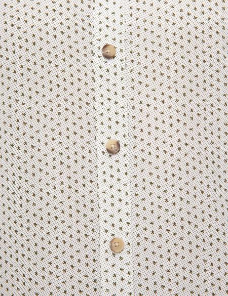 Haki Slim Fit Uzun Kollu Gömlek - 50211182005