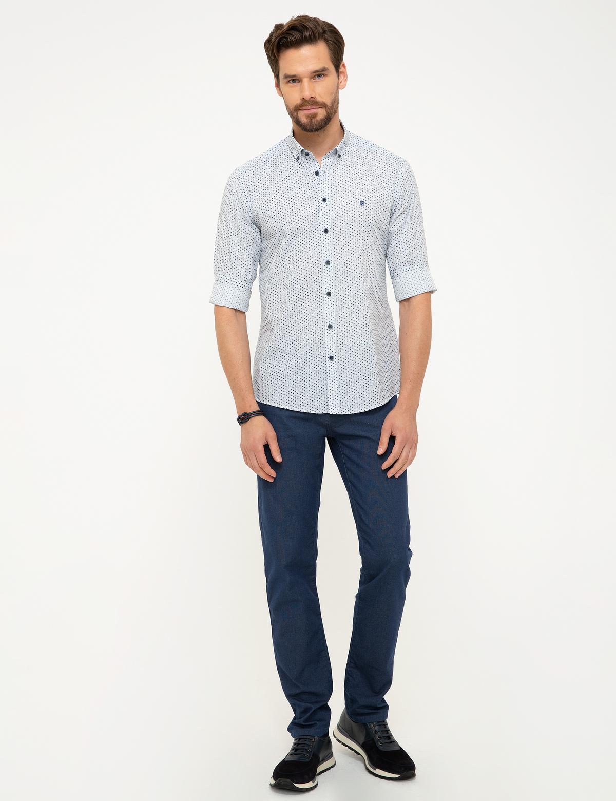 Lacivert Slim Fit Gömlek - 50211182014
