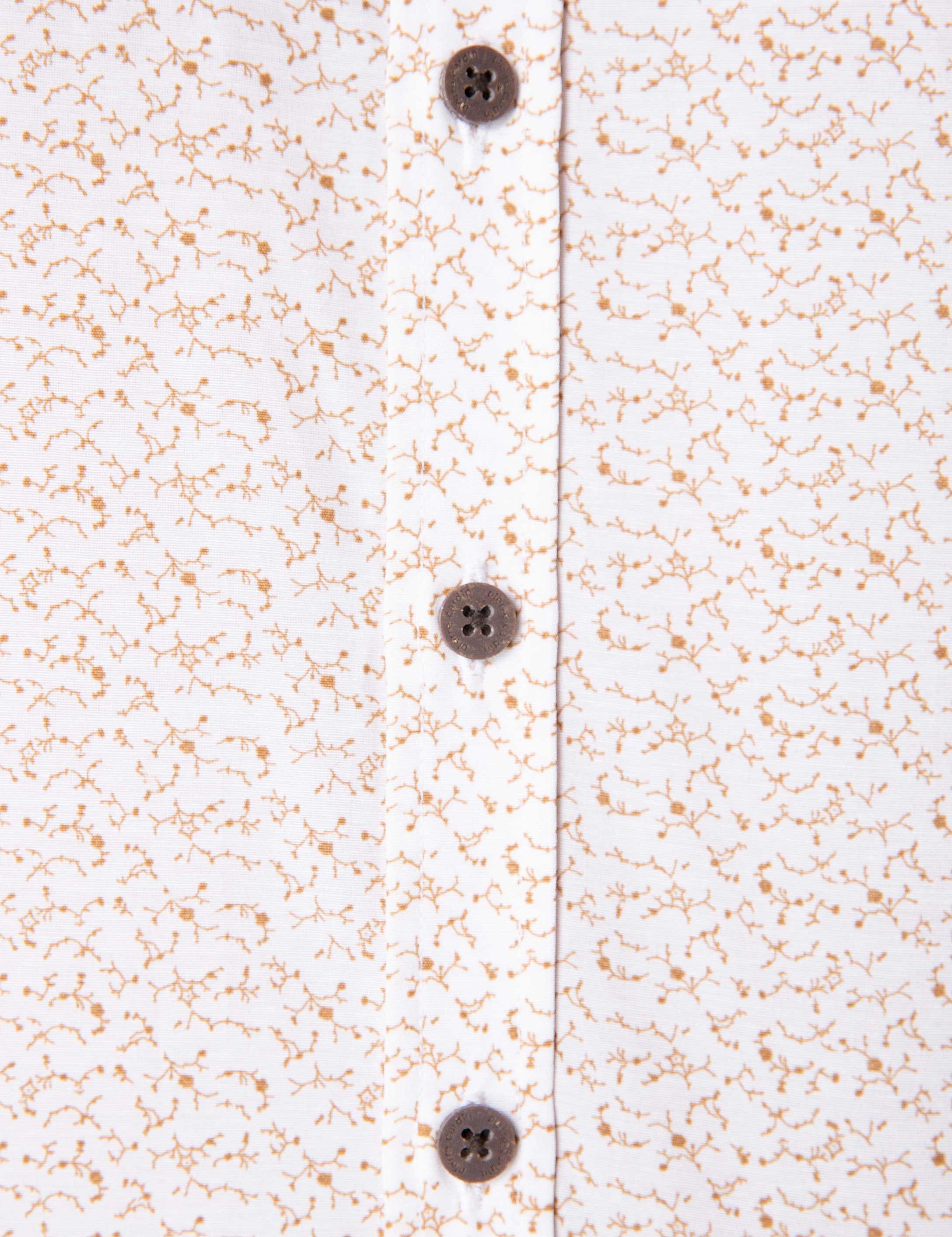 Bej Slim Fit Gömlek