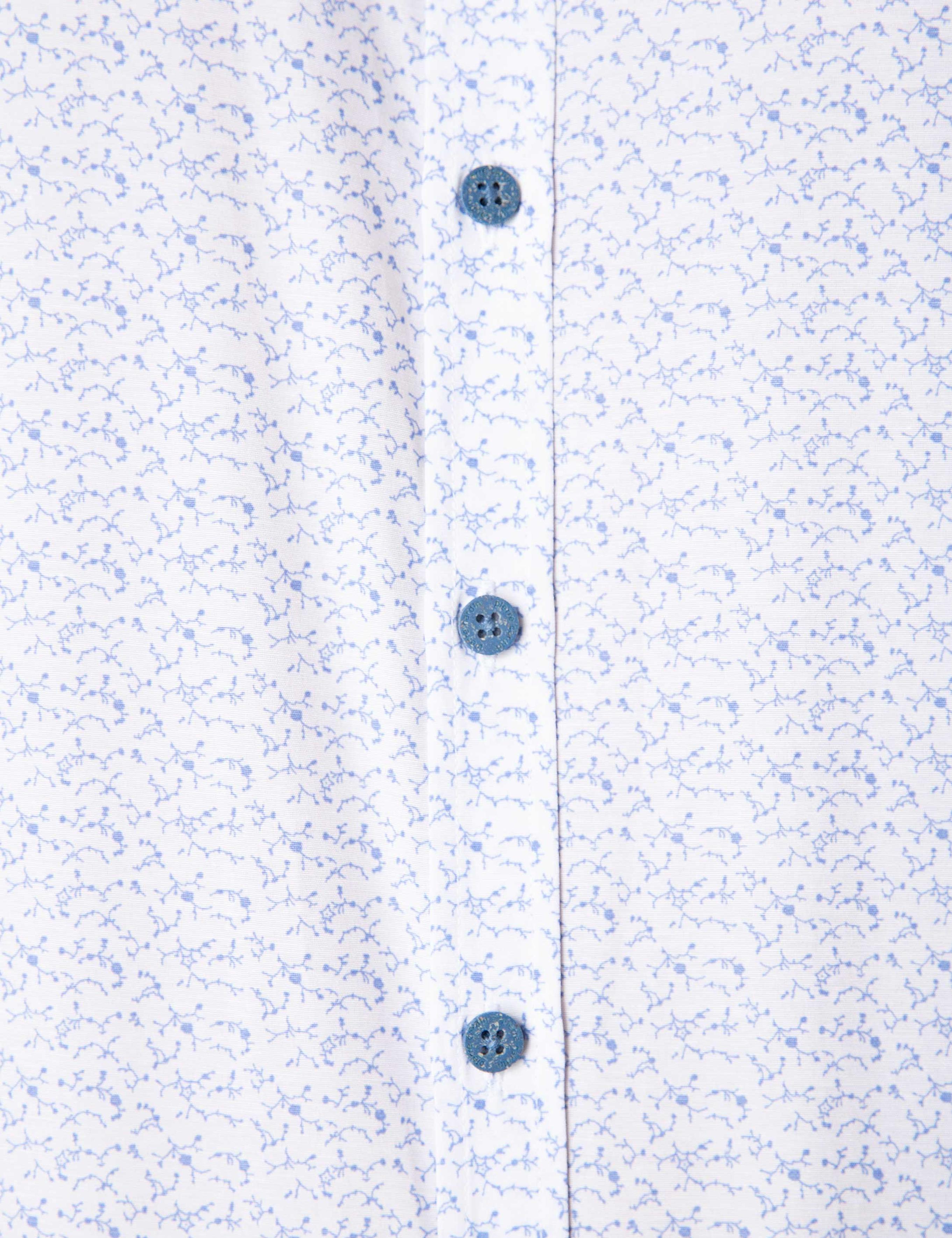 Mavi Slim Fit Gömlek