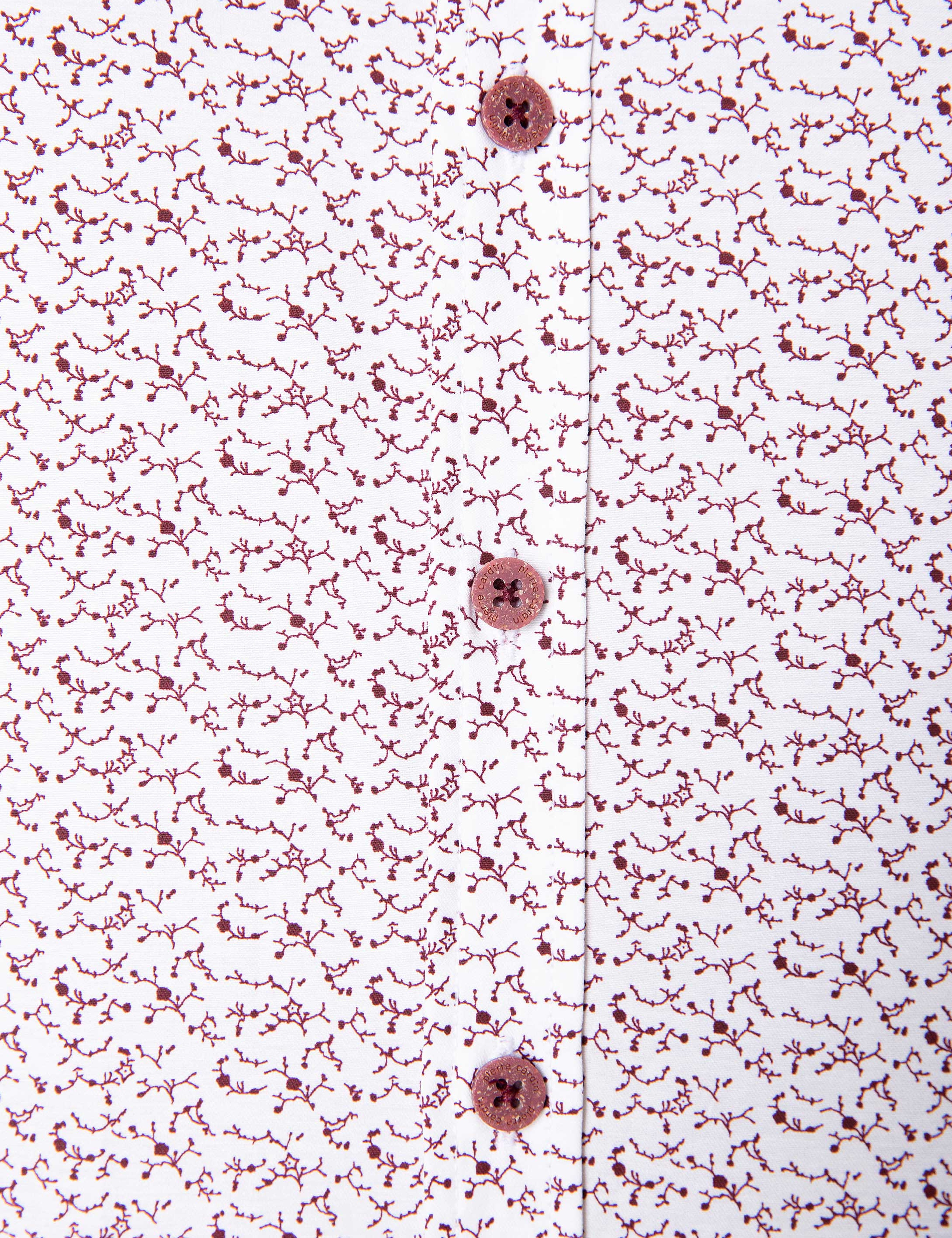 Bordo Slim Fit Gömlek - Image 6