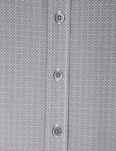 Antrasit Gri Slim Fit Gömlek - 50211184003