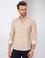Bej Slim Fit Gömlek