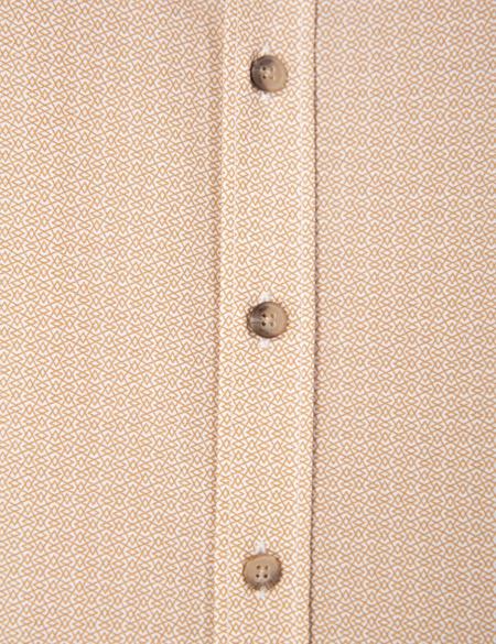 Bej Slim Fit Gömlek - 50211184012