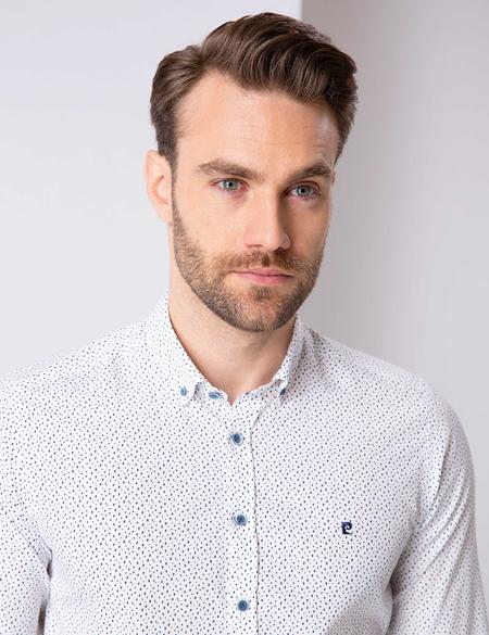 Lacivert Slim Fit Gömlek - 50211185014