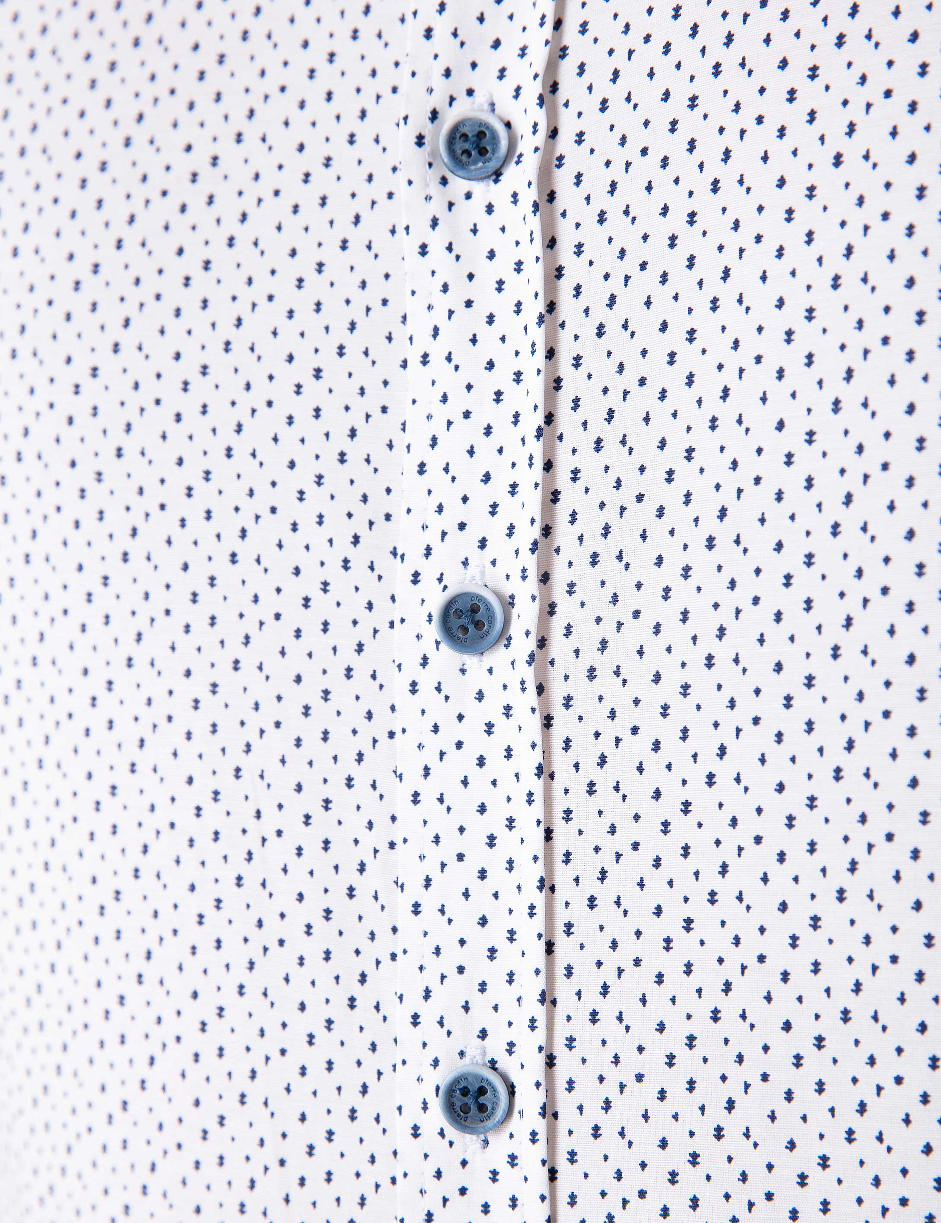 Lacivert Slim Fit Gömlek - Image 7