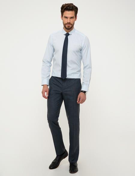 Açık Mavi Slim Fit Gömlek - 50211187013