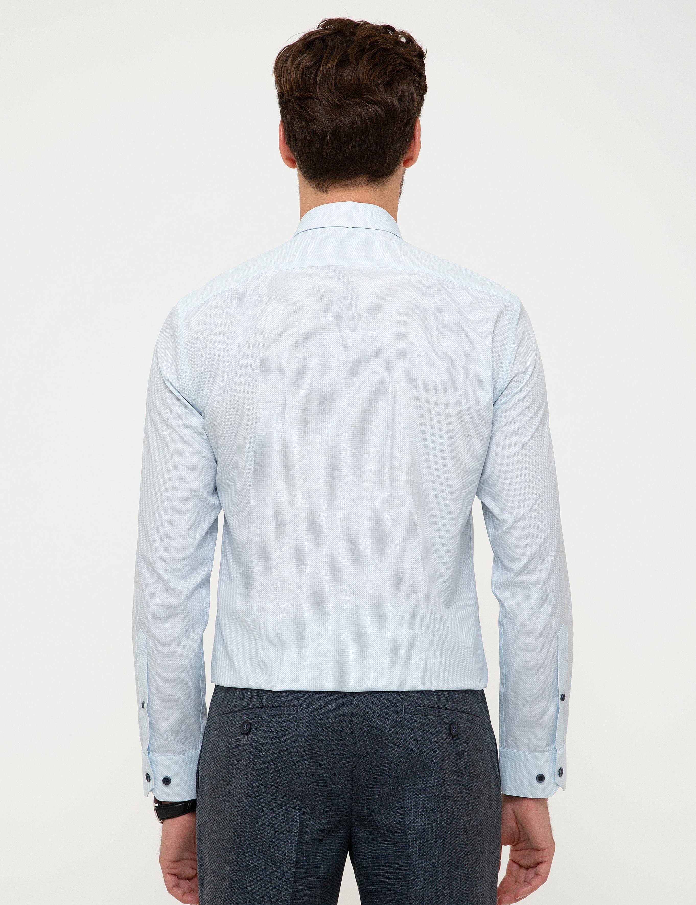 Açık Mavi Slim Fit Gömlek