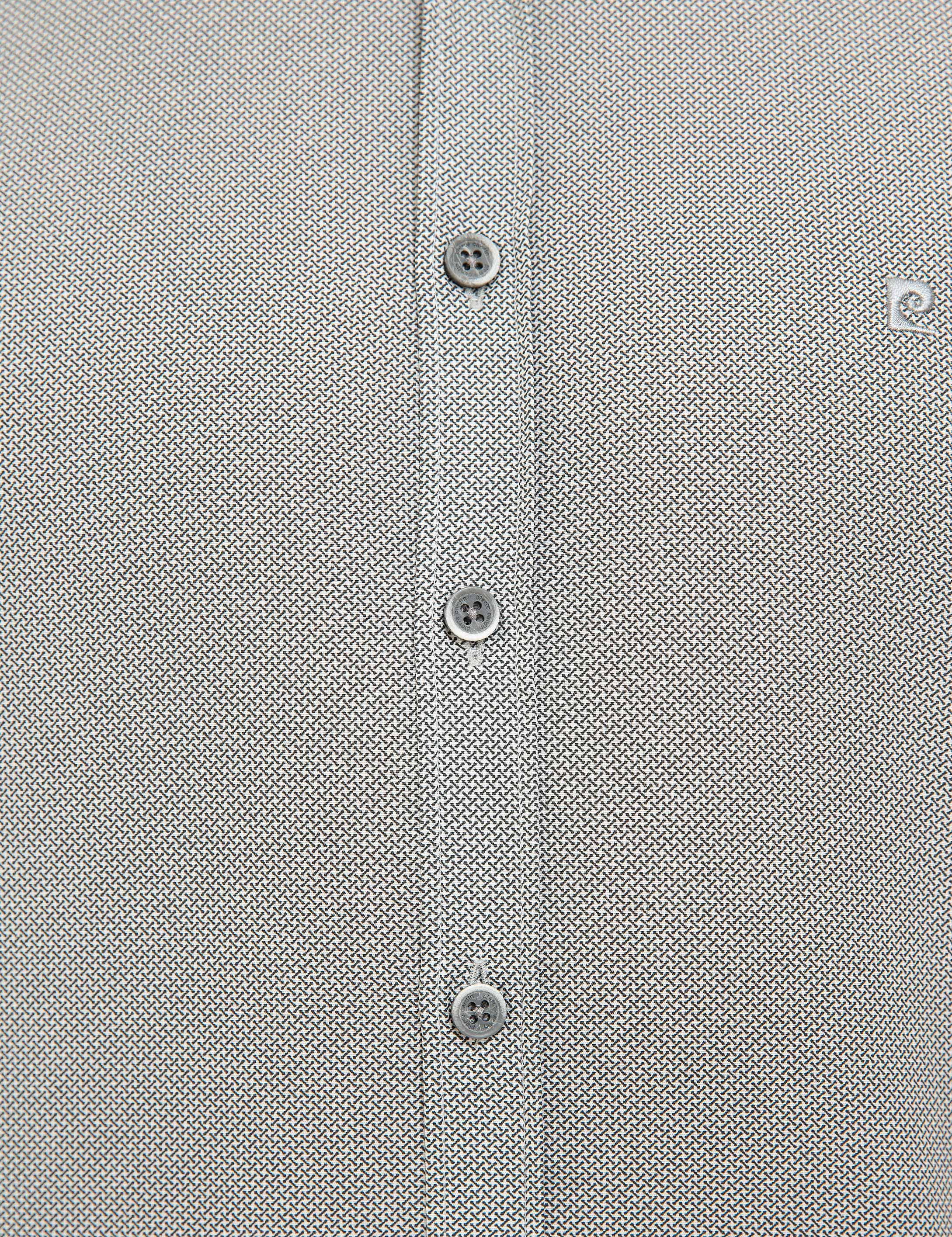 Antrasit Gri Slim Fit Gömlek