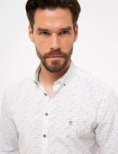 Antrasit Slim Fit Uzun Kollu Gömlek - 50211188005