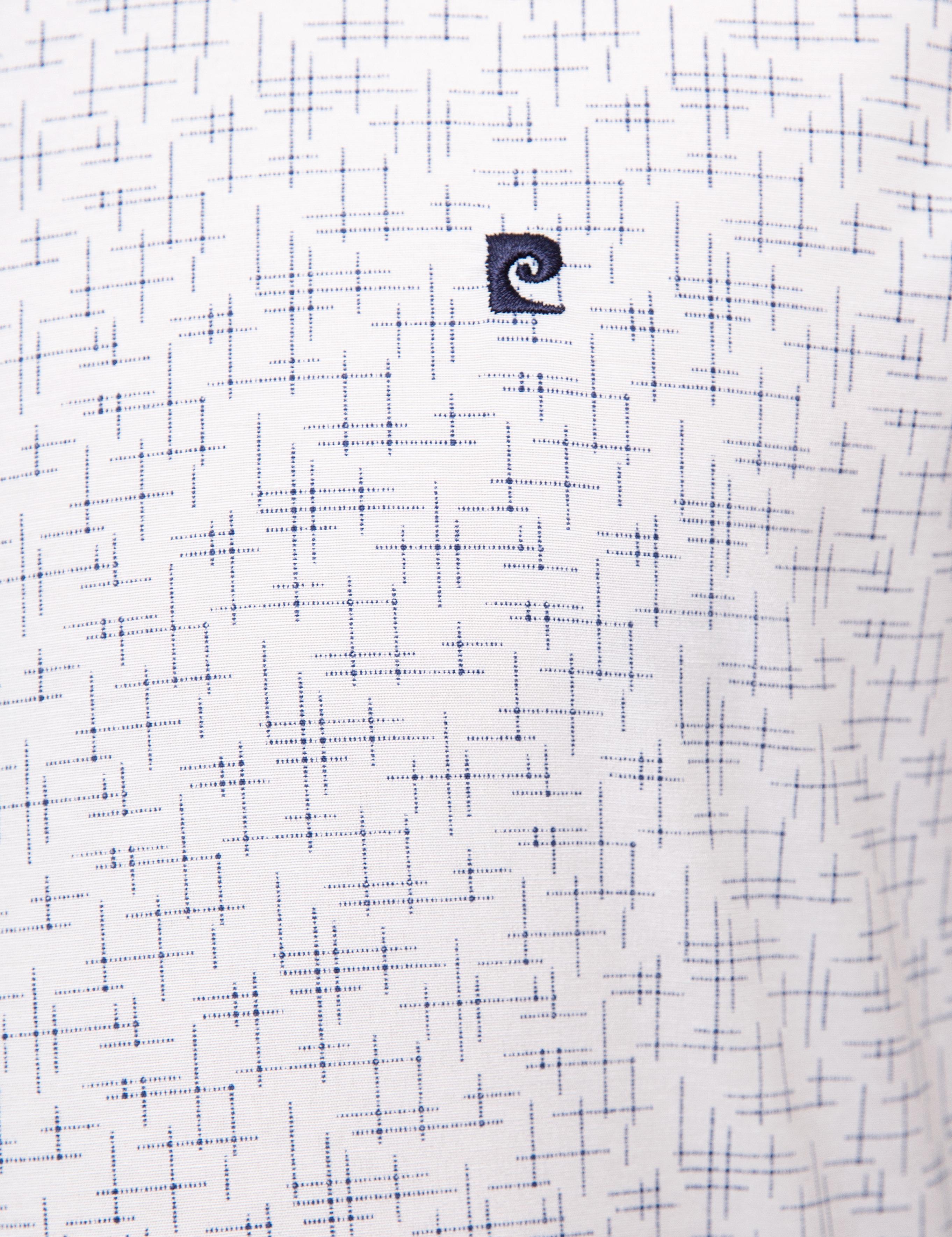 Lacivert Slim Fit Uzun Kollu Gömlek