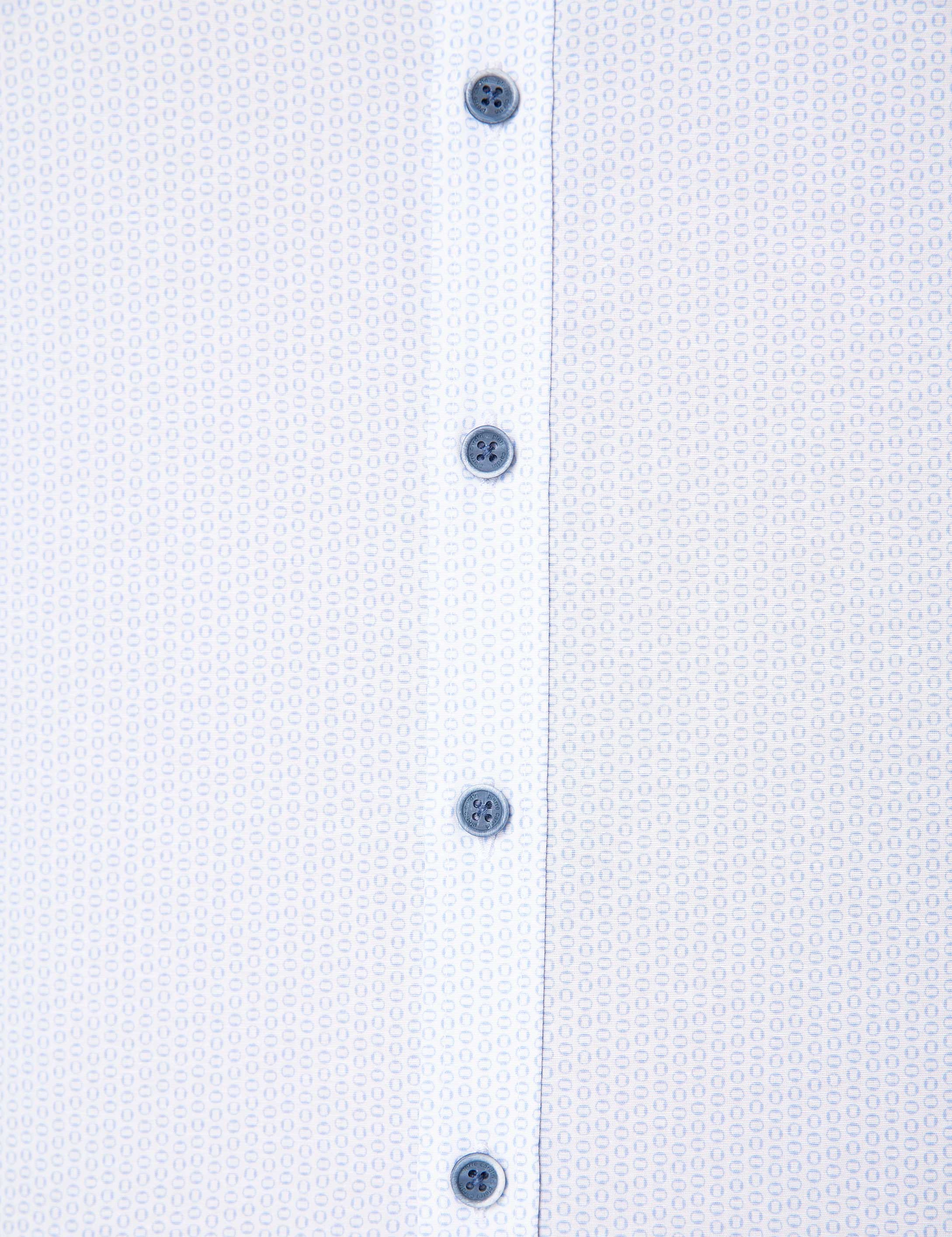 Açık Mavi Slim Fit Gömlek - Image 6