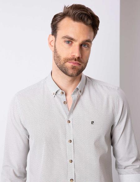 Haki Slim Fit Gömlek - 50211189012