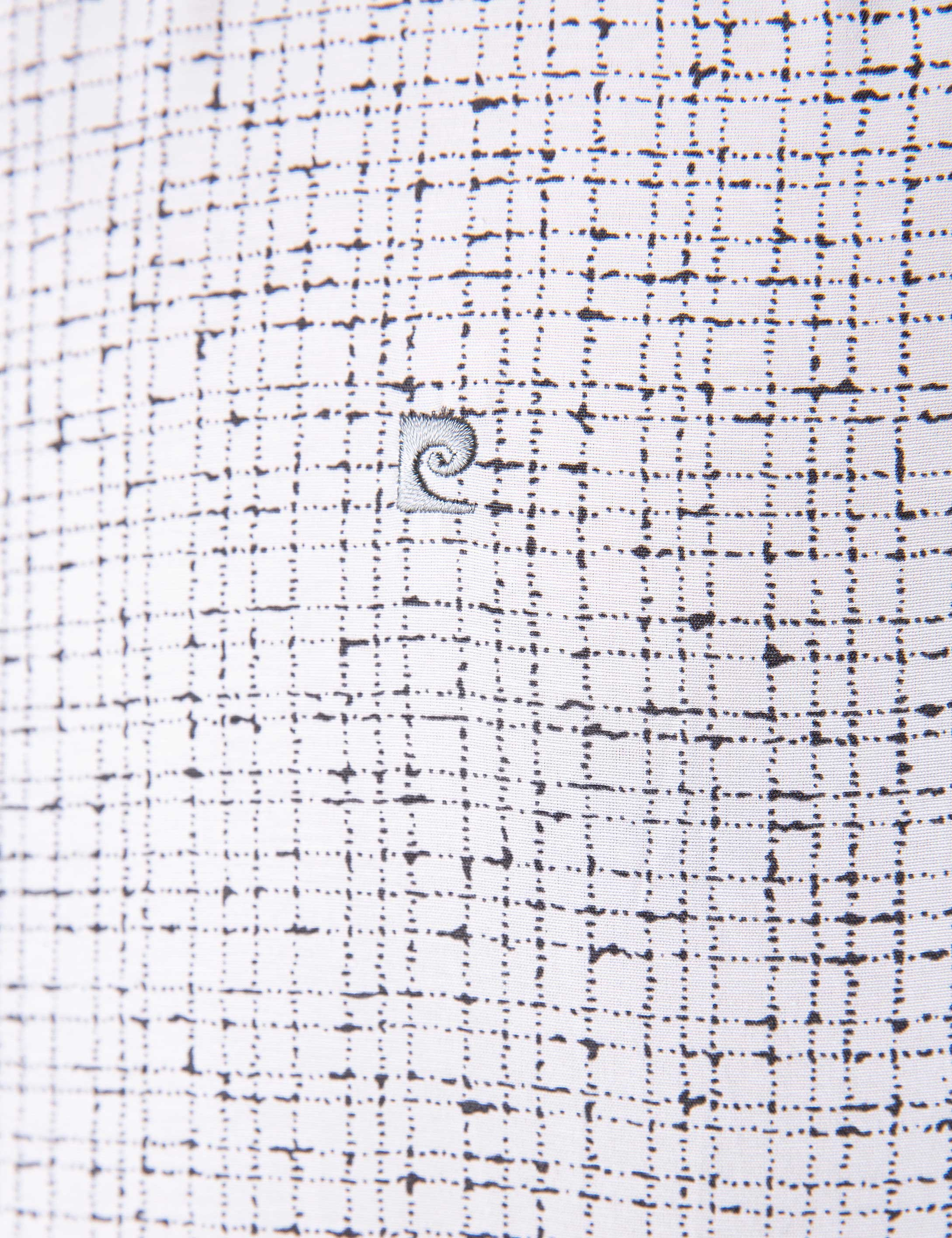 Gri Slim Fit Gömlek - Image 5