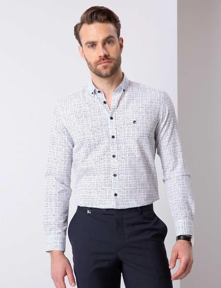 Lacivert Slim Fit Gömlek - 50211190013