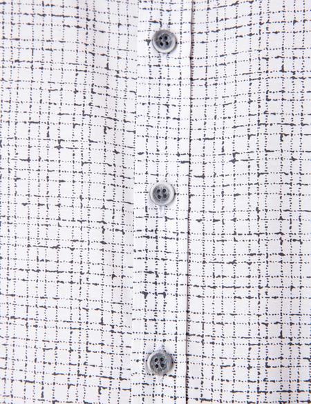 Gri Slim Fit Gömlek - 50211190005