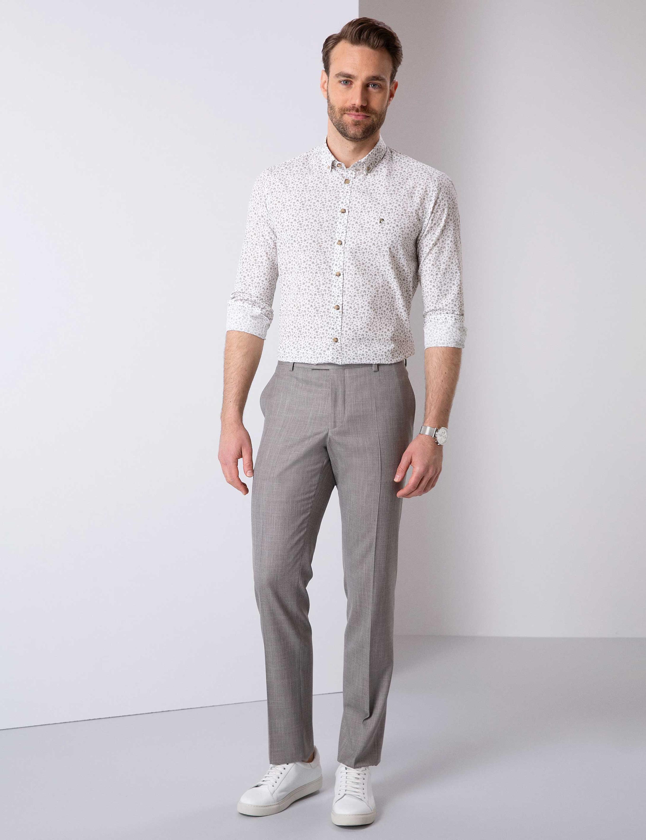 Beyaz Slim Fit Gömlek