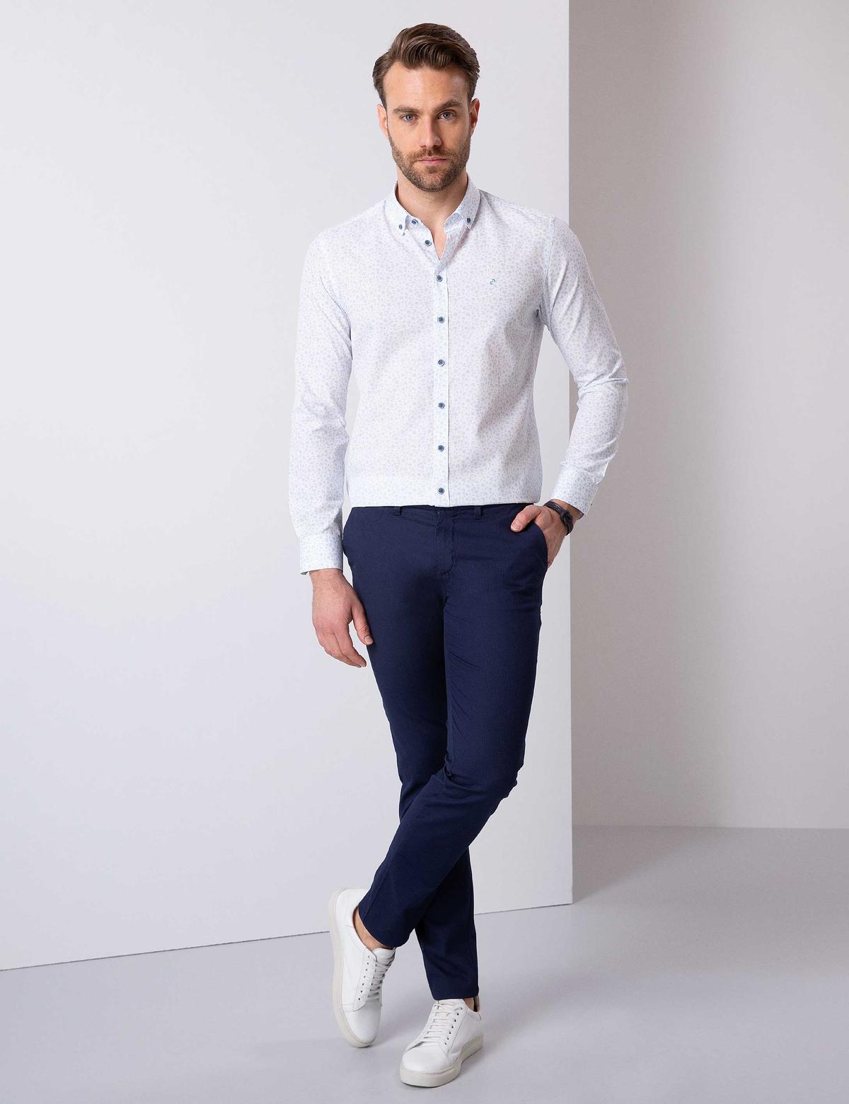 Mavi Slim Fit Gömlek - 50211191022