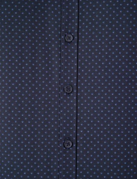 Lacivert Slim Fit Gömlek - 50211193004