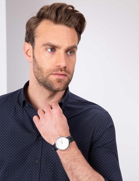 Lacivert Slim Fit Gömlek - 50211193004