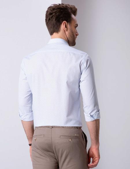 Mavi Slim Fit Uzun Kollu Gömlek - 50211194012