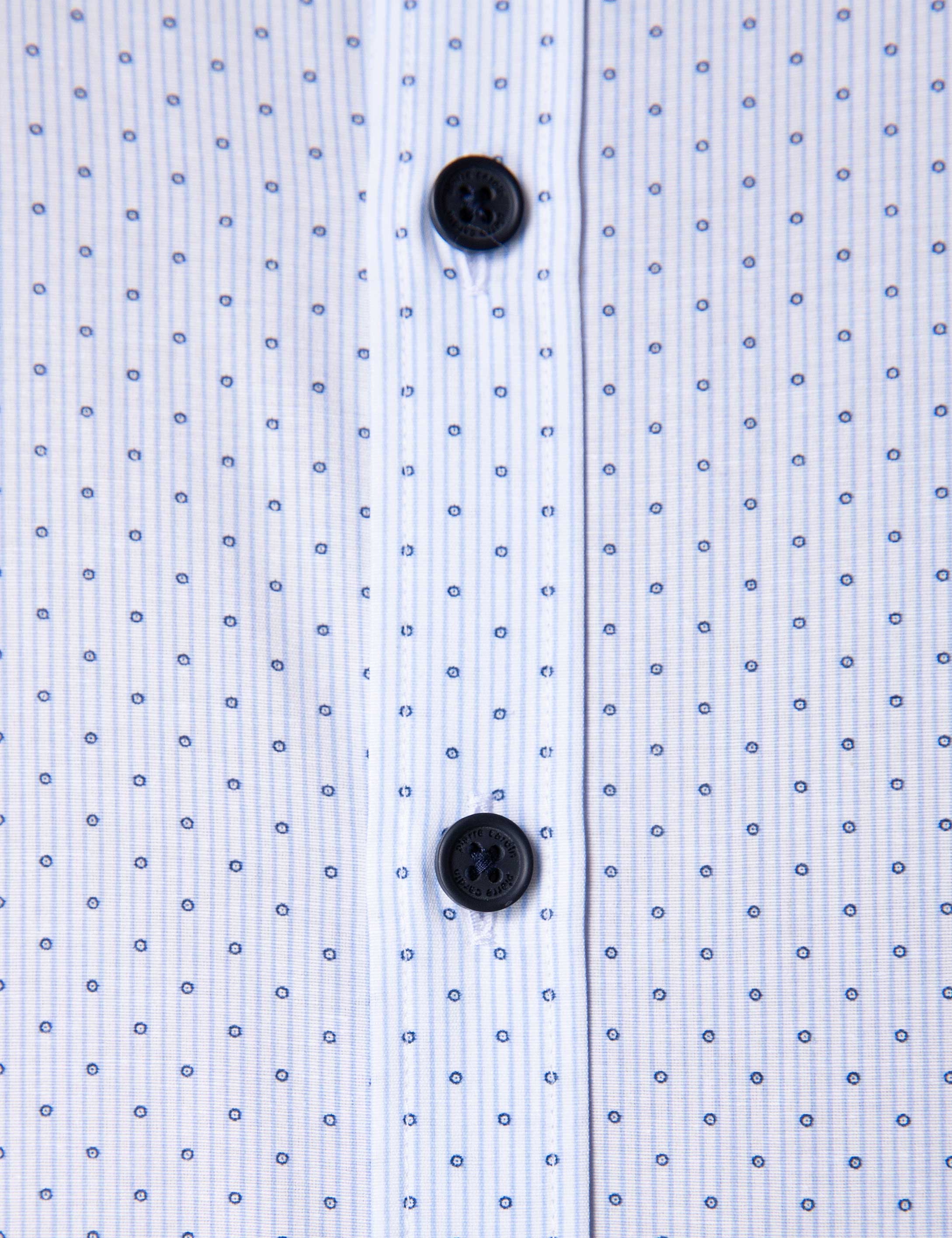Lacivert Slim Fit Gömlek - Image 5